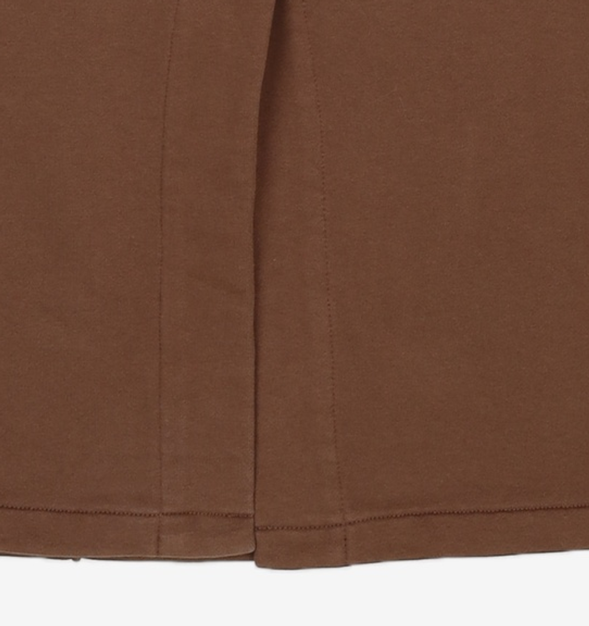 마리떼 프랑소와 저버(MARITHÉ + FRANҪOIS GIRBAUD) W CIRCLE LOGO SWEAT SKIRT brown S