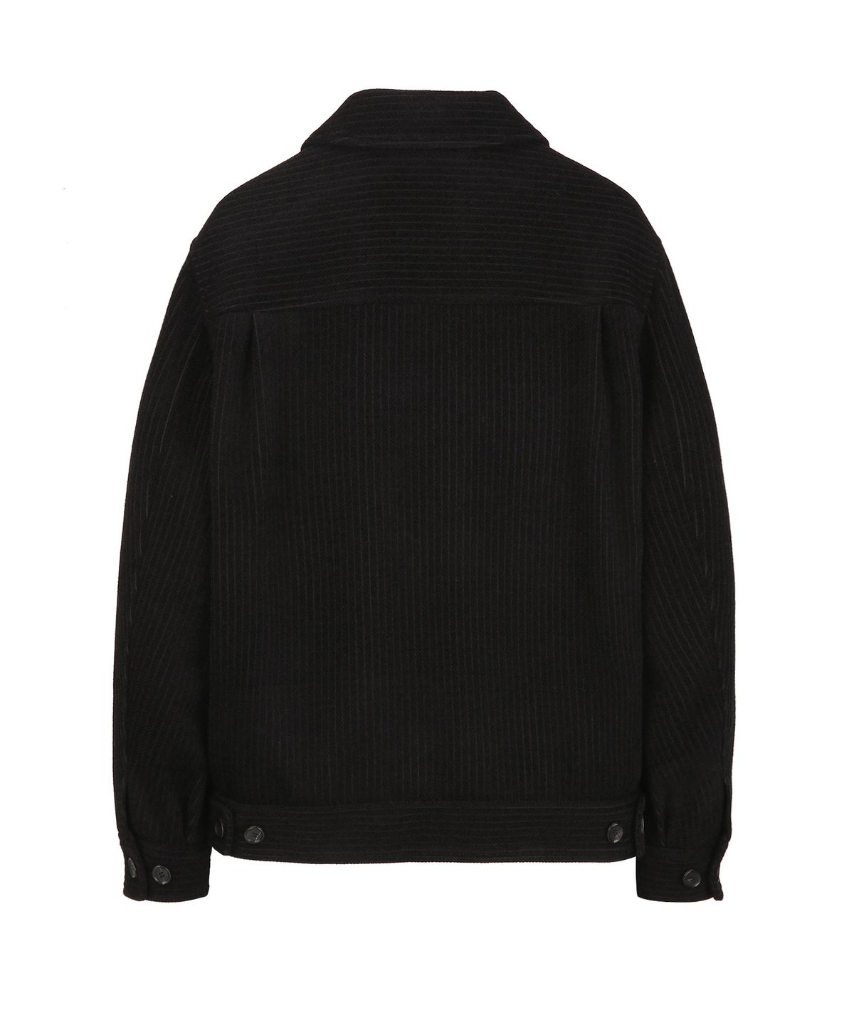 질스튜어트뉴욕 맨(JILLSTUART NEWYORK MEN) 벨벳 코듀로이 셋업 트러커 - 블랙 (JNJU6D207BK)