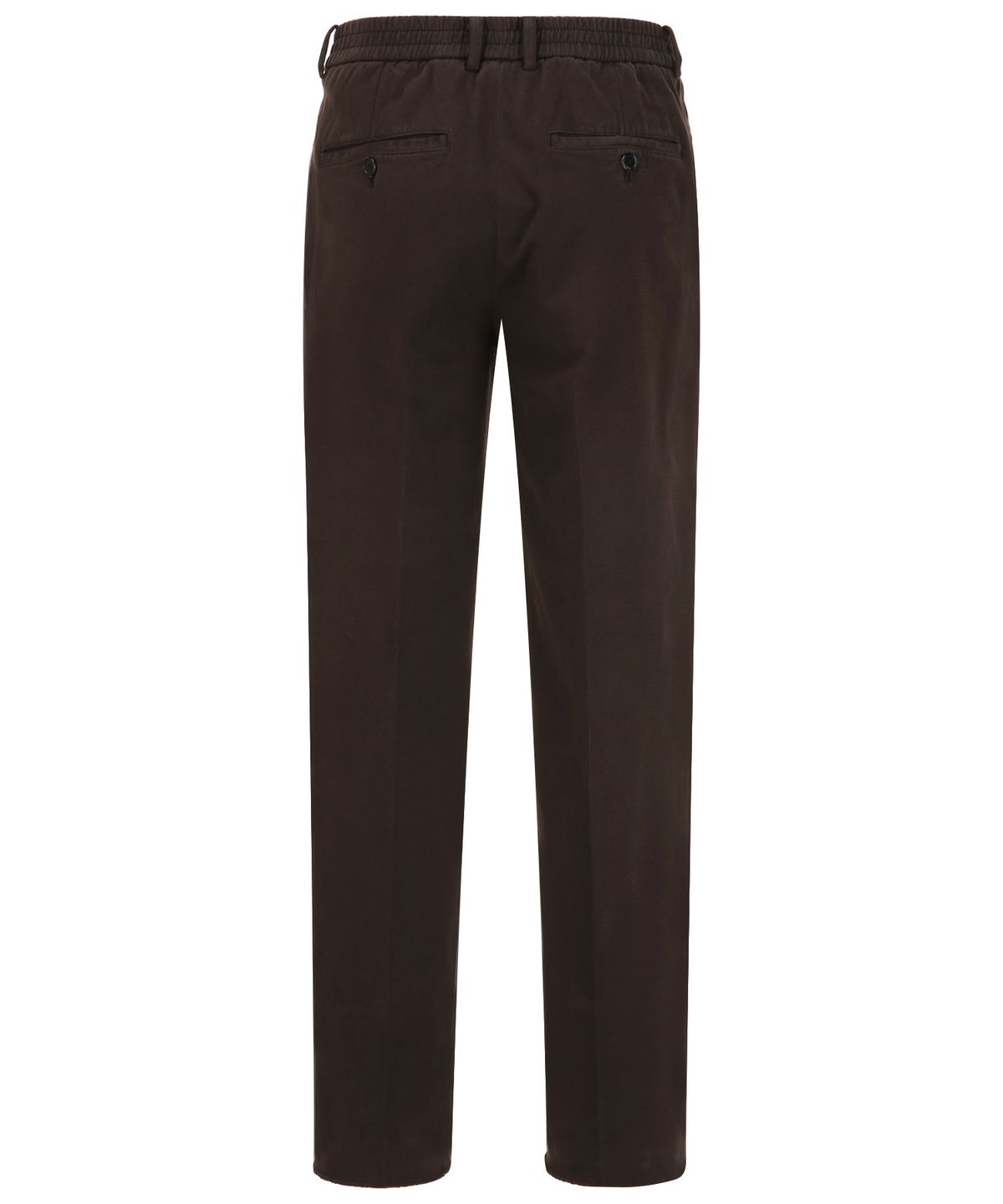 질스튜어트뉴욕 맨(JILLSTUART NEWYORK MEN) [TAPERED FIT]  가먼트다잉 스트링 코튼 팬츠 - 다크브라운 (JNPA6D102W3)