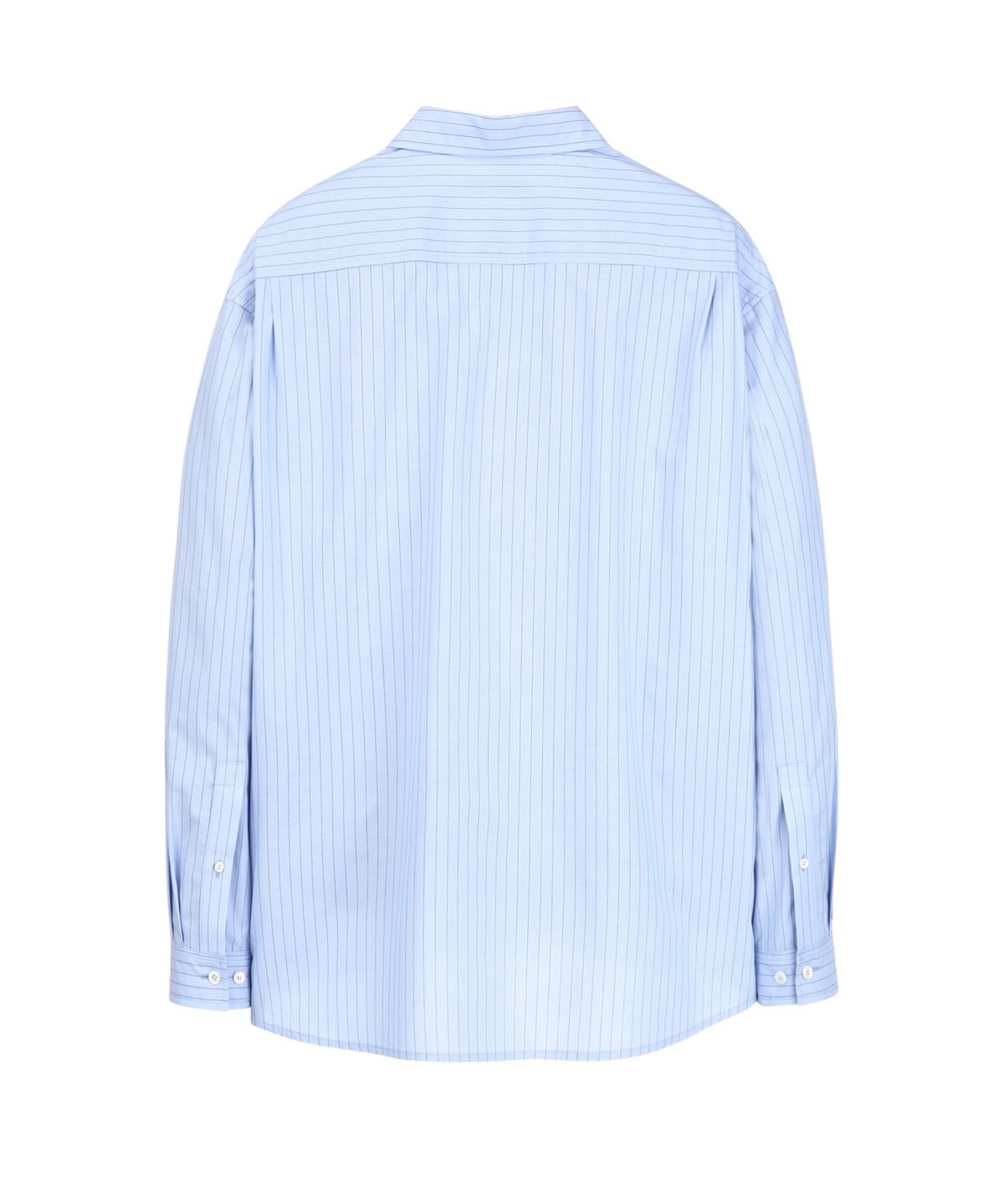질스튜어트뉴욕 맨(JILLSTUART NEWYORK MEN) 세미오버핏 스트라이프 셔츠 - 블루 (JNSH6C006B2)