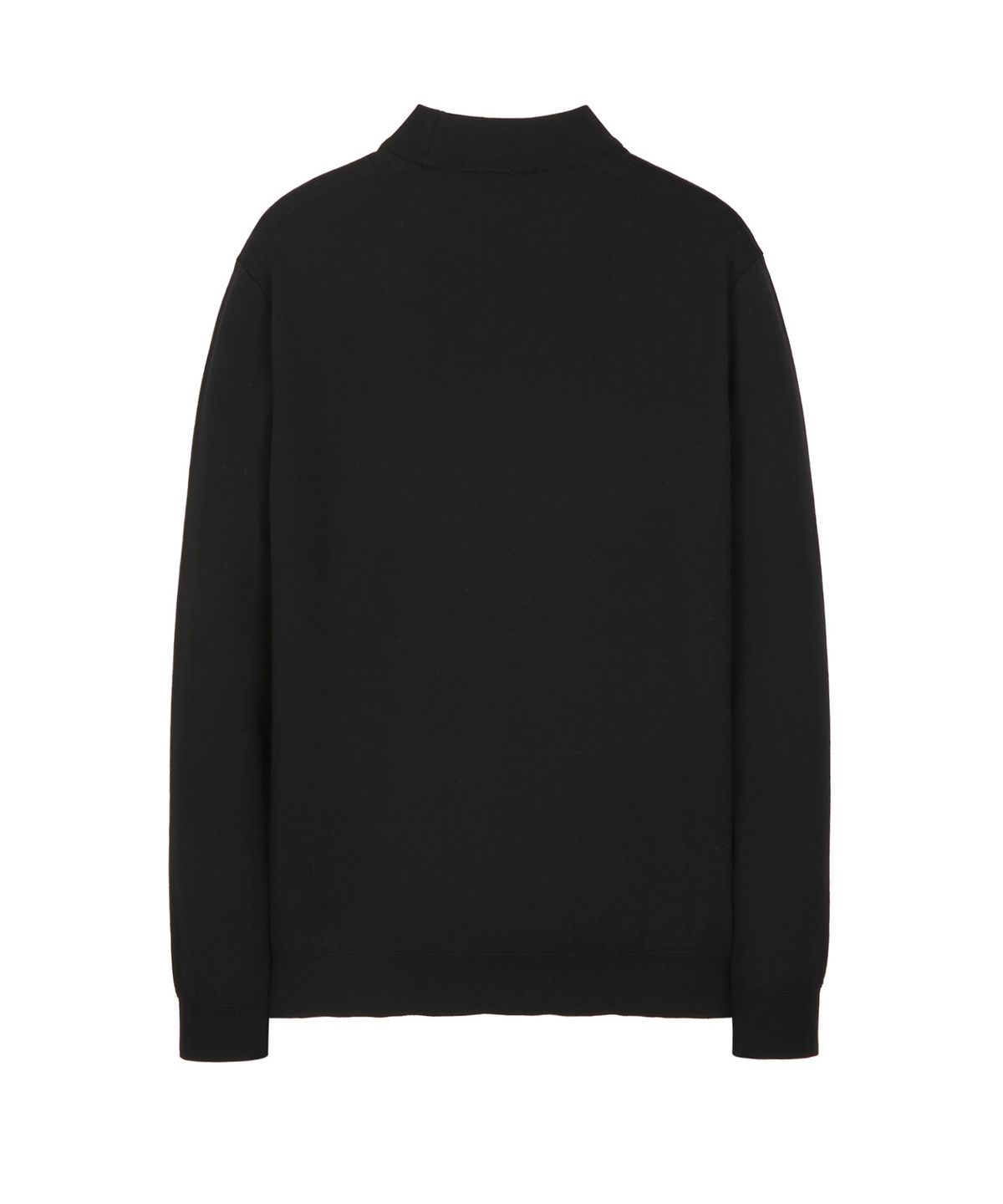 질스튜어트뉴욕 맨(JILLSTUART NEWYORK MEN) 모크 롱슬리브 니트 - 블랙 (JNSW6D103BK)