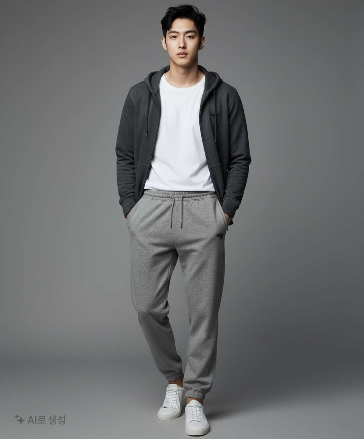 골라(GOLA) SIGNATURE LOGO SWEAT PANTS [MELANGE] L