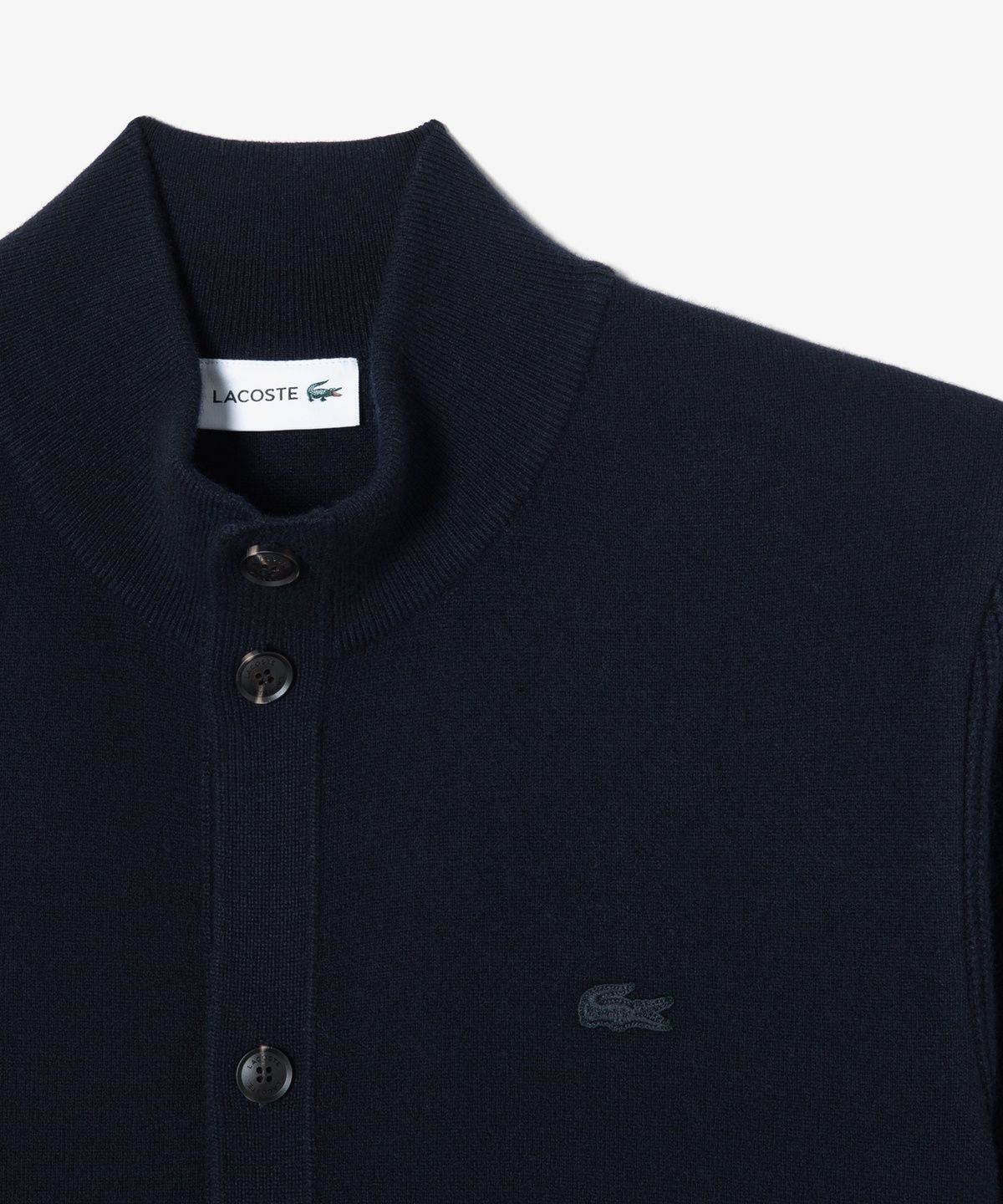 라코스테(LACOSTE) 남성 버튼 하이넥 니트 자켓 AH192E-56N 166