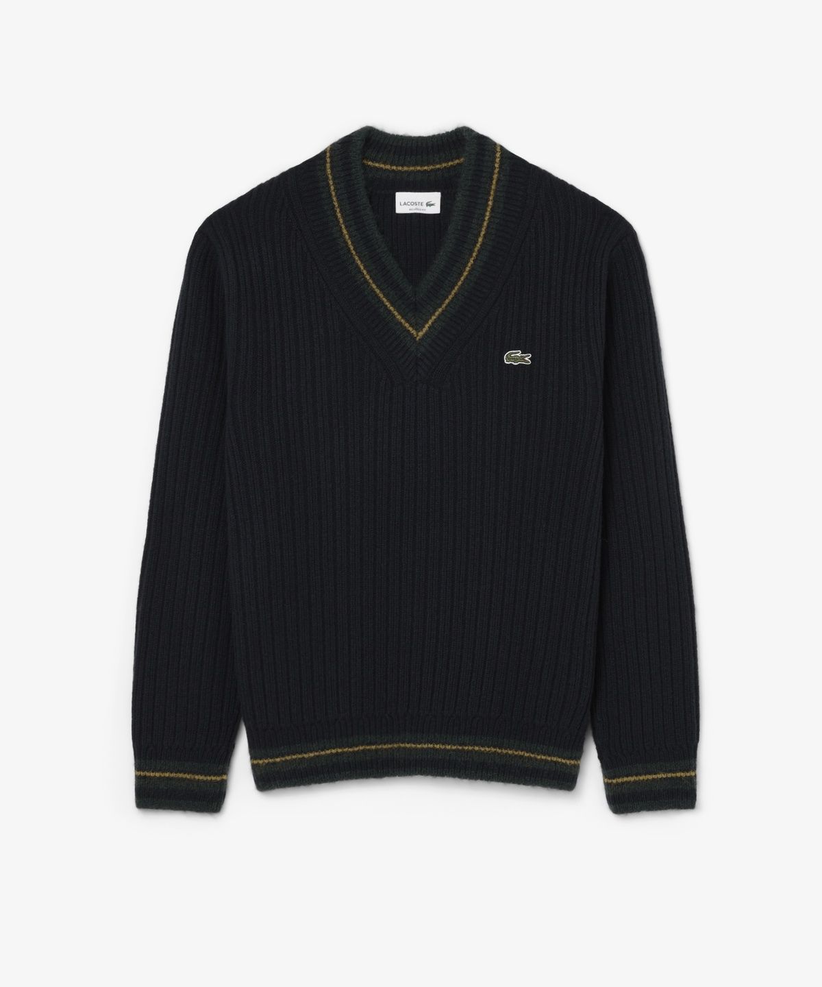 라코스테(LACOSTE) 남성 V넥 테니스 풀오버 AH8576-56N TDV