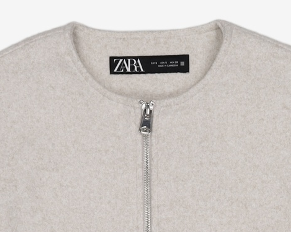 자라(ZARA) 항공 점퍼/블루종/MA-1 S