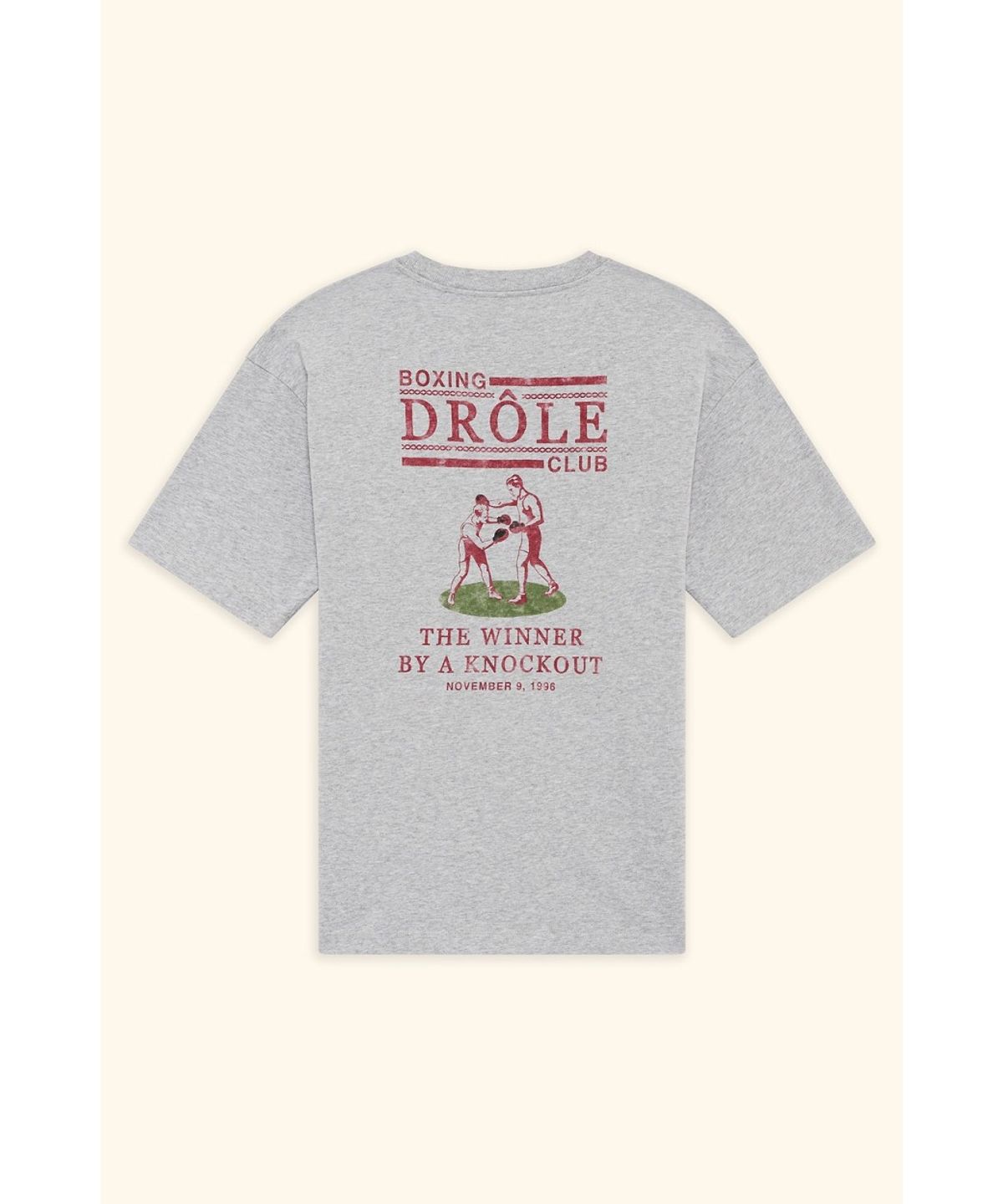 드롤드무슈(DROLE DE MONSIEUR) Dr le Boxers T-Shirt D0TCW26117GYM
