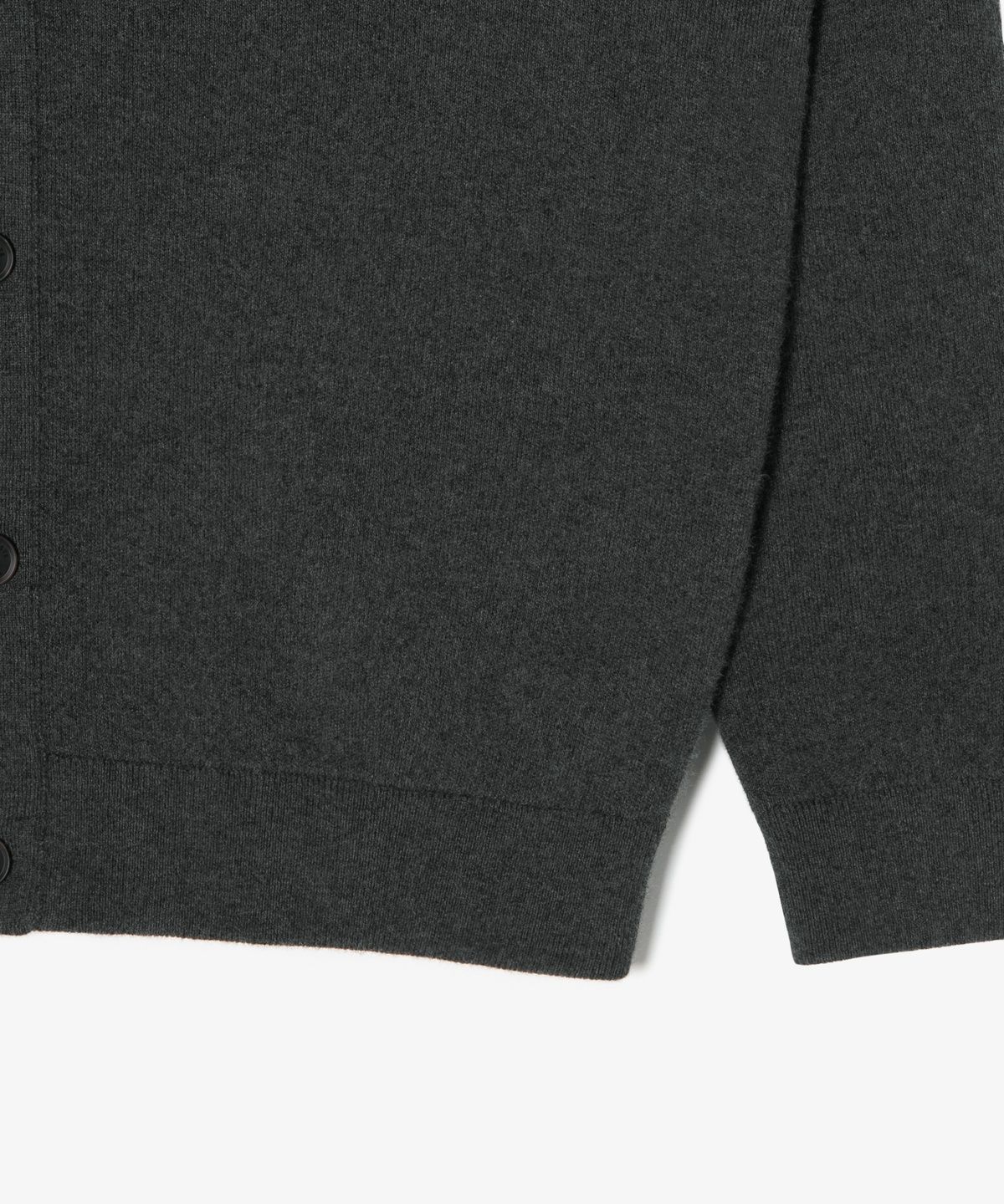 라코스테(LACOSTE) 남성 배색 레이어드 방모 V넥 가디건 AH760E-56N UWC