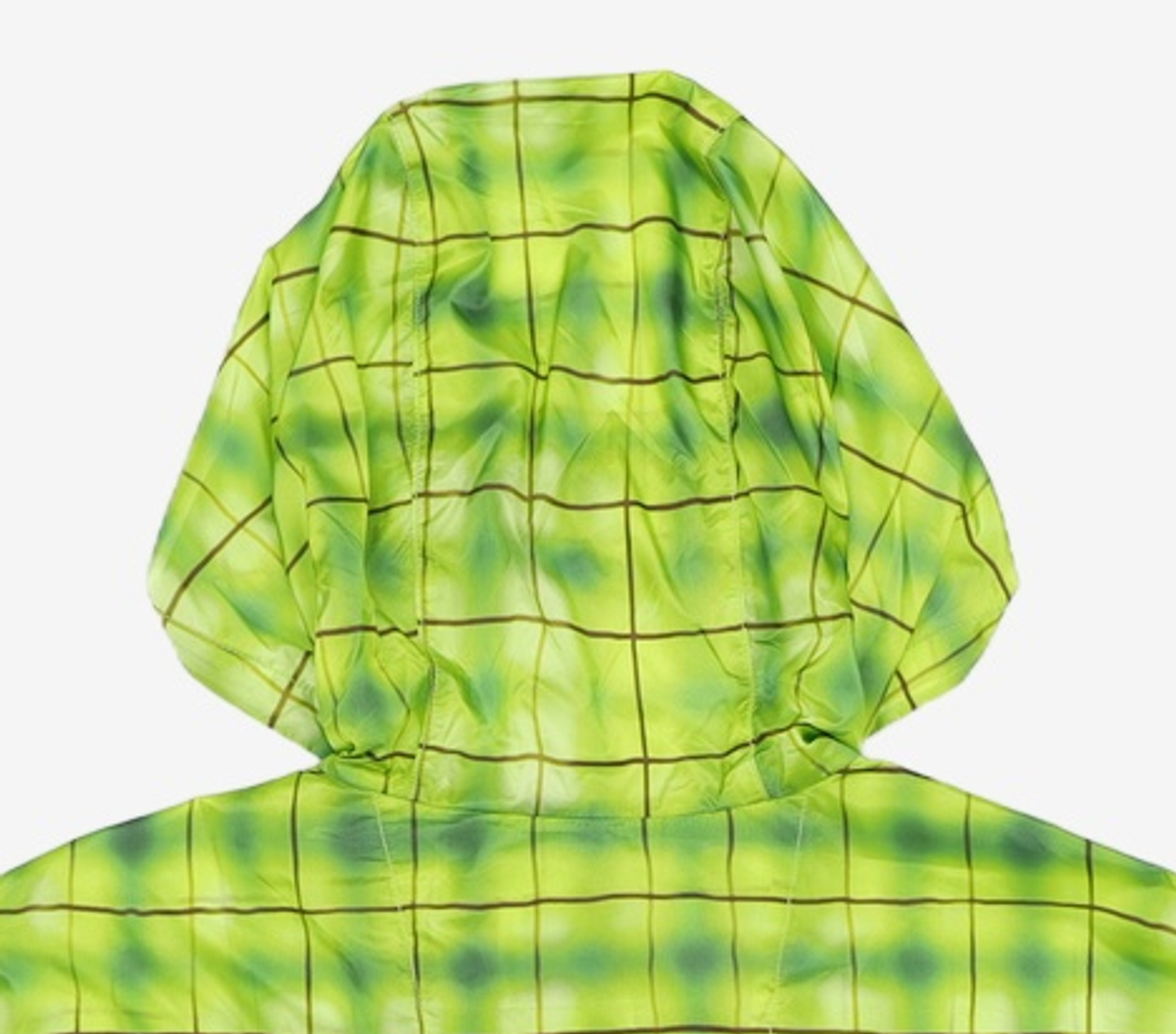 예스아이씨(YESEYESEE) Breeze Windbreaker Green Check L
