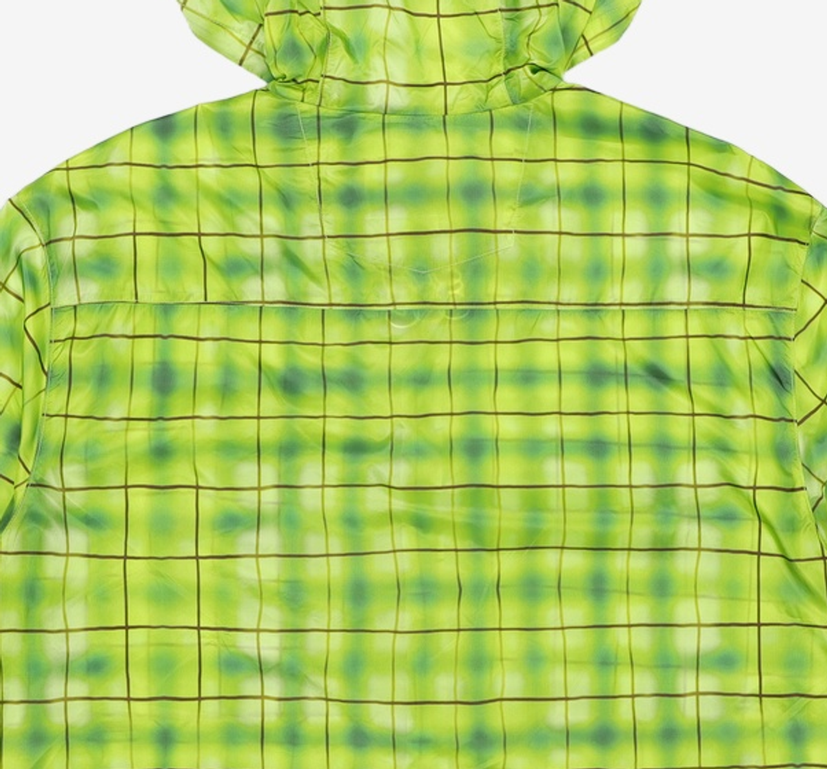 예스아이씨(YESEYESEE) Breeze Windbreaker Green Check L