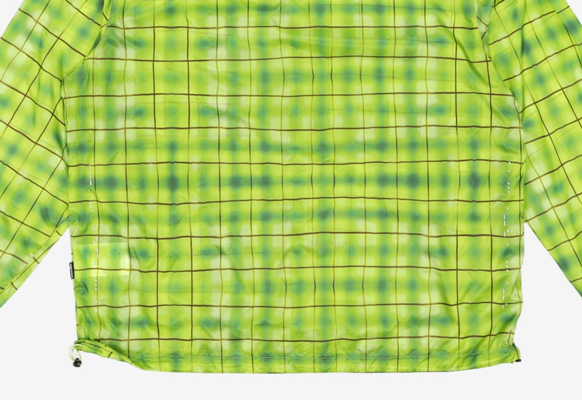 예스아이씨(YESEYESEE) Breeze Windbreaker Green Check L