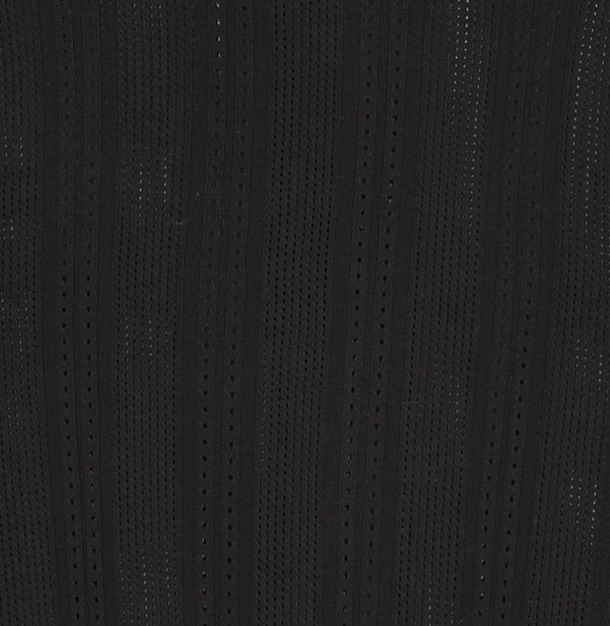 소신(SOCIN) Meshed Half Polo Cardigan (Black) L