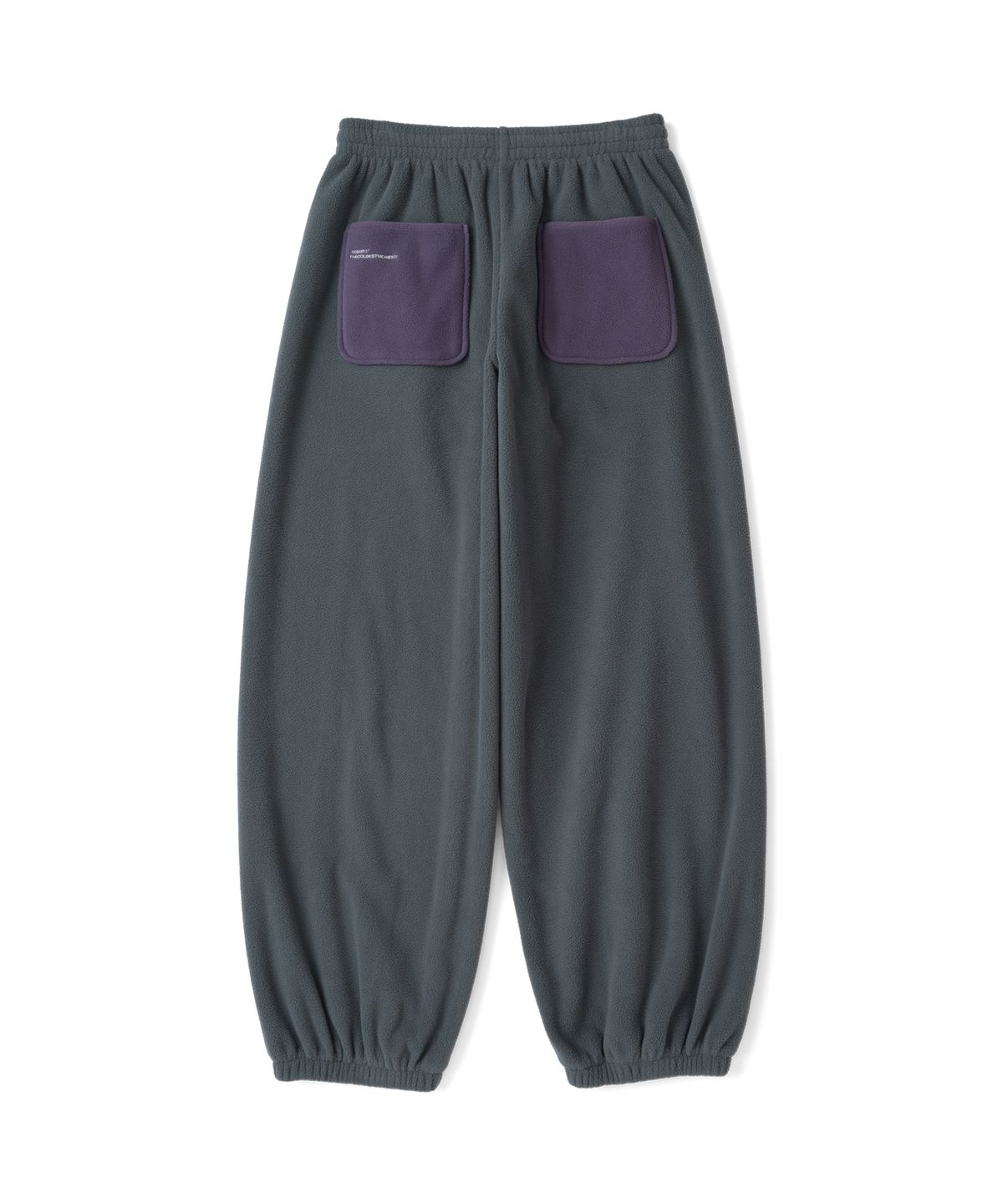 더콜디스트모먼트(THECOLDESTMOMENT) TCM two tone fleece jogger pants (charcoal)