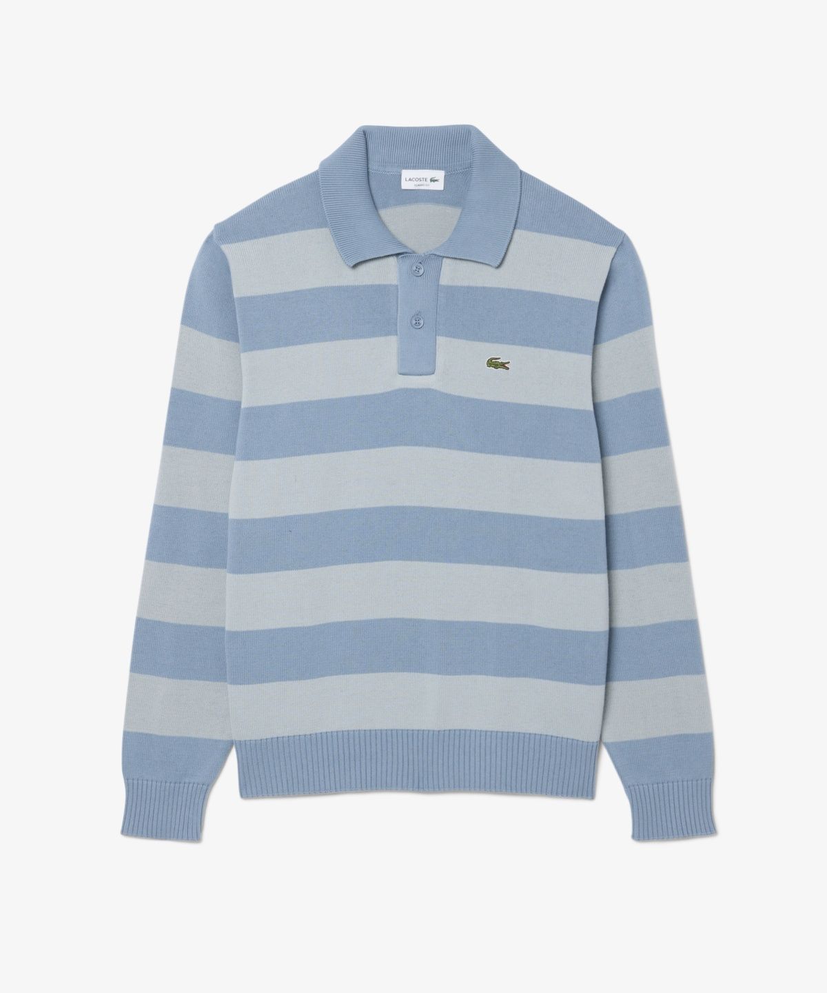 라코스테(LACOSTE) 남성 볼드스트라이프 코튼 스웨터 폴로셔츠 AH0488-56N VDB