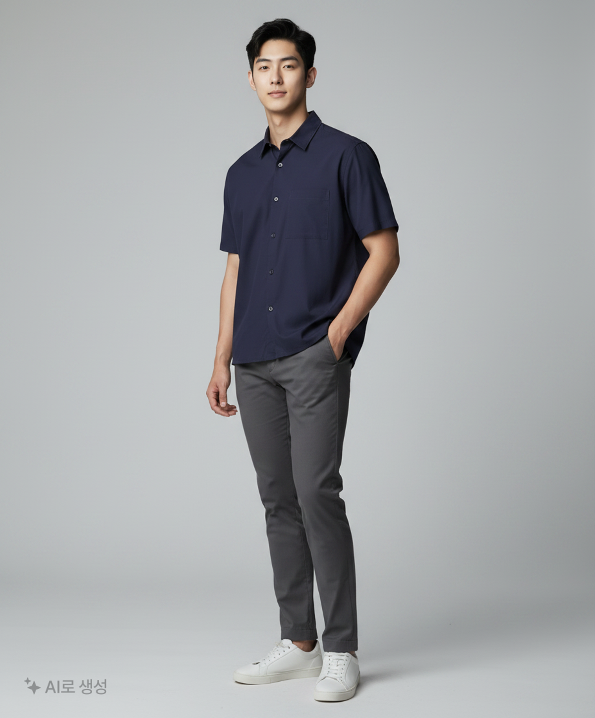 유니클로(UNIQLO) 캐주얼 셔츠 L
