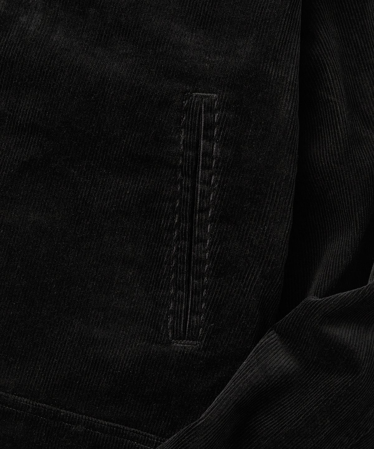 아웃스탠딩(OUTSTANDING) CORDUROY DRIZZLER JACKET_BLACK