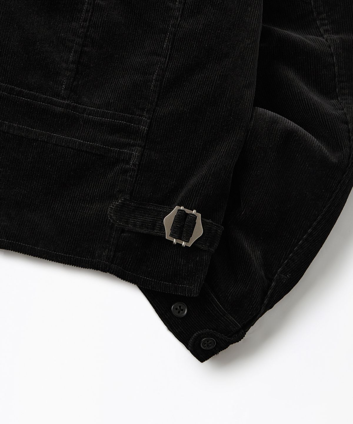 아웃스탠딩(OUTSTANDING) CORDUROY DRIZZLER JACKET_BLACK