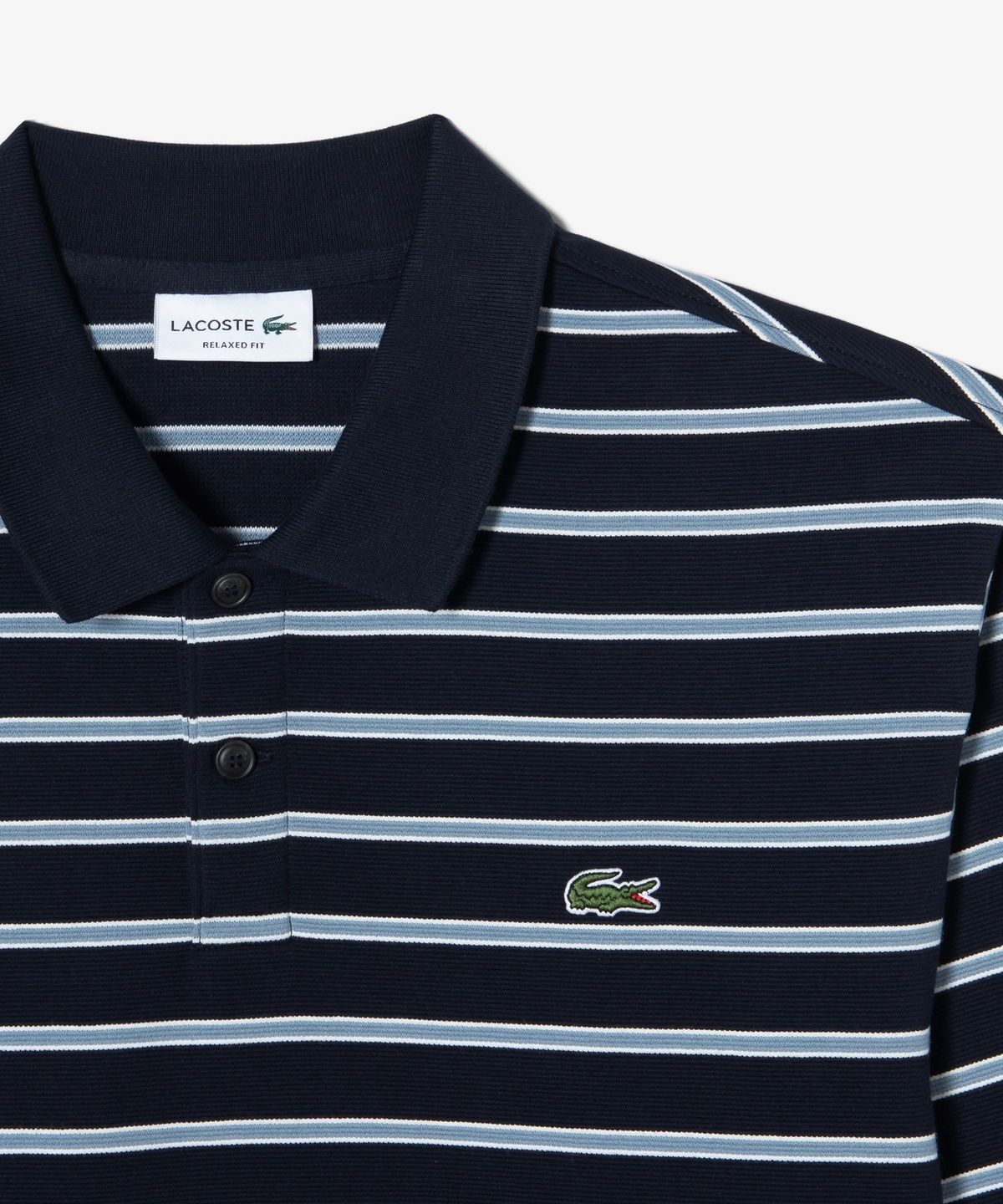 라코스테(LACOSTE) 남성 스트라이프 폴로형 스웻셔츠 SH271E-56N 166