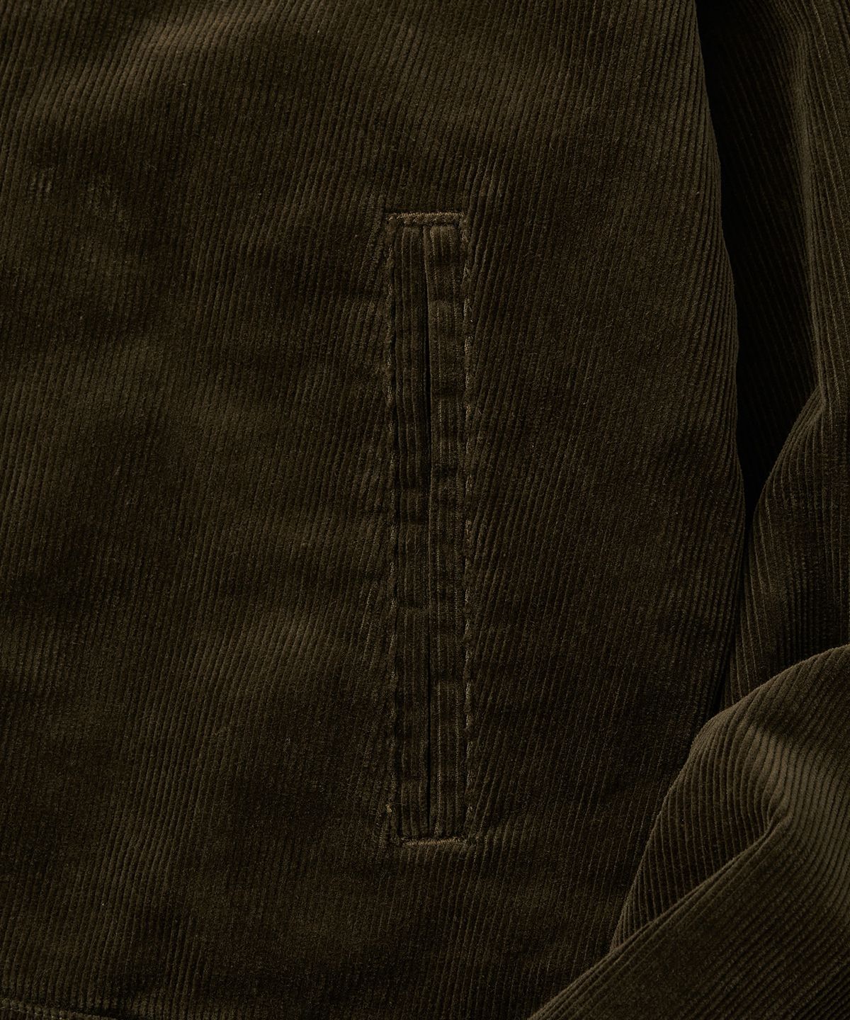 아웃스탠딩(OUTSTANDING) CORDUROY DRIZZLER JACKET_BROWN