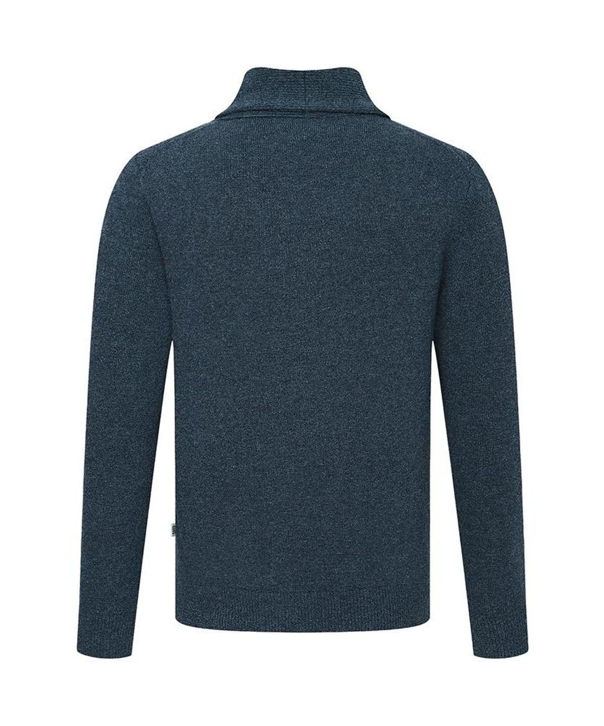 닥스셔츠(DAKS SHIRTS) 울100 가디건 레귤러핏 블루_DLW3SWCD401B1