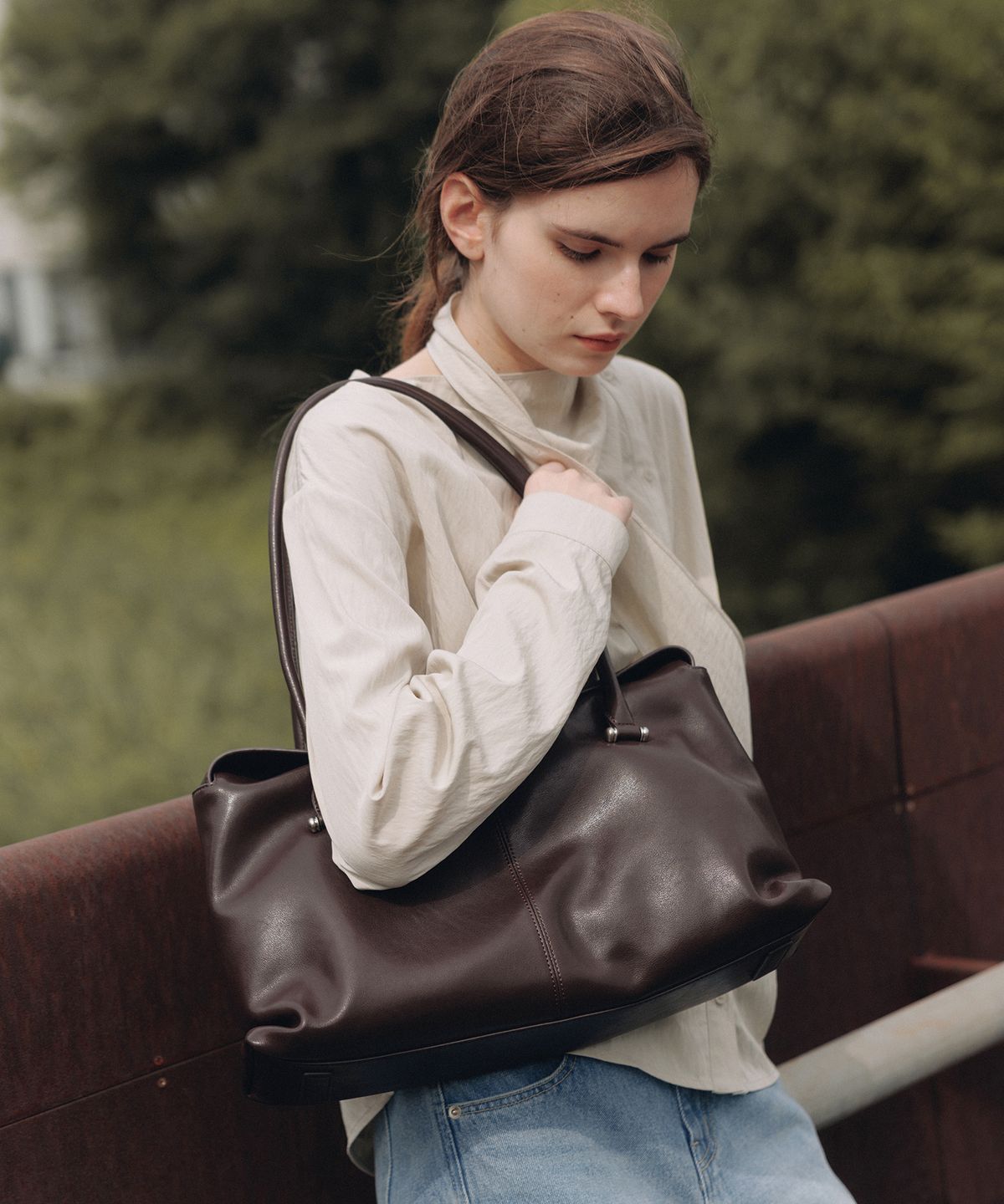 르메메(LEMEME) Sac Brun_Deep Brown