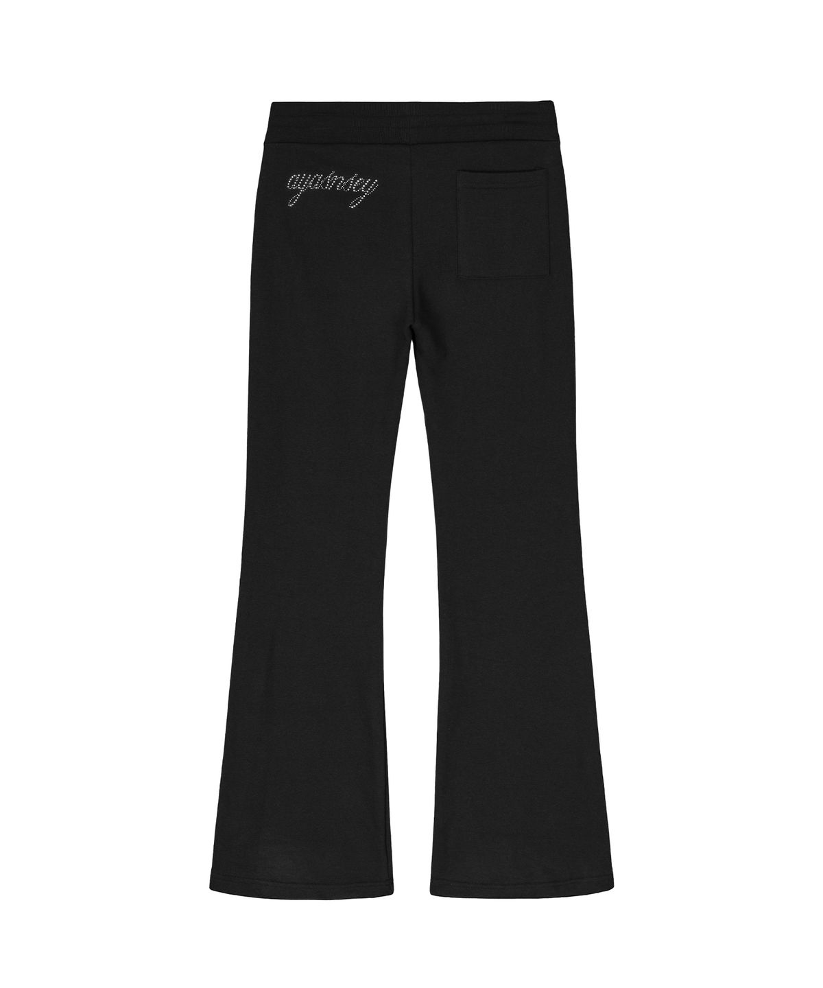 아야즈앤세이(AYASNSEY) COA HOTFIX LOW FLARE PANTS (BLACK)