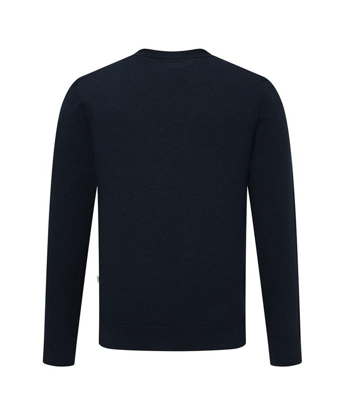 닥스셔츠(DAKS SHIRTS) 울100 워셔블 가디건 레귤러핏 네이비_DMA1SWCD150N1