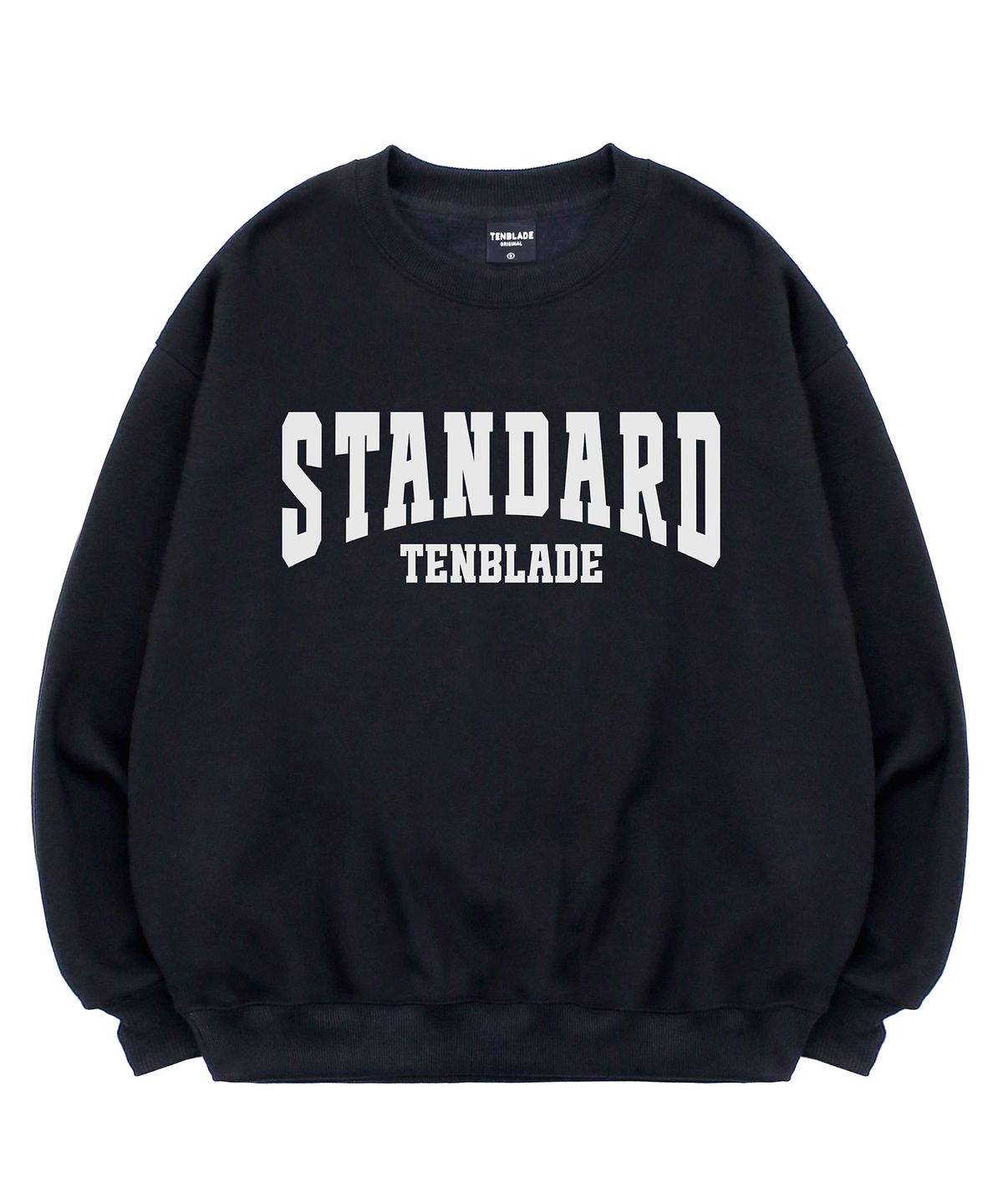 텐블레이드(TENBLADE) 특양면/기모 스탠다드 세미오버핏 4컬러 맨투맨 남녀공용