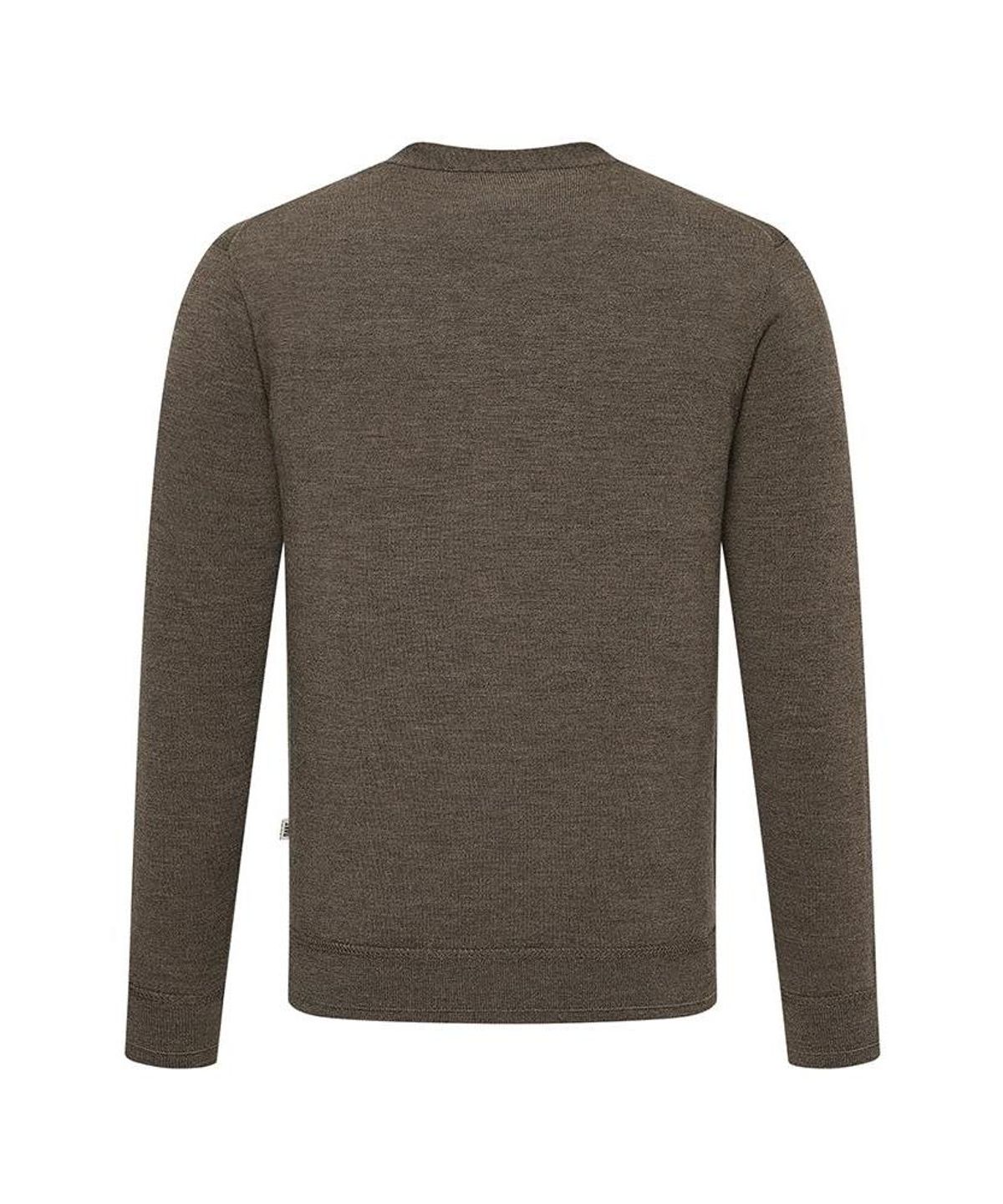 닥스셔츠(DAKS SHIRTS) 울100 워셔블 가디건 레귤러핏 브라운_DMA1SWCD150W1