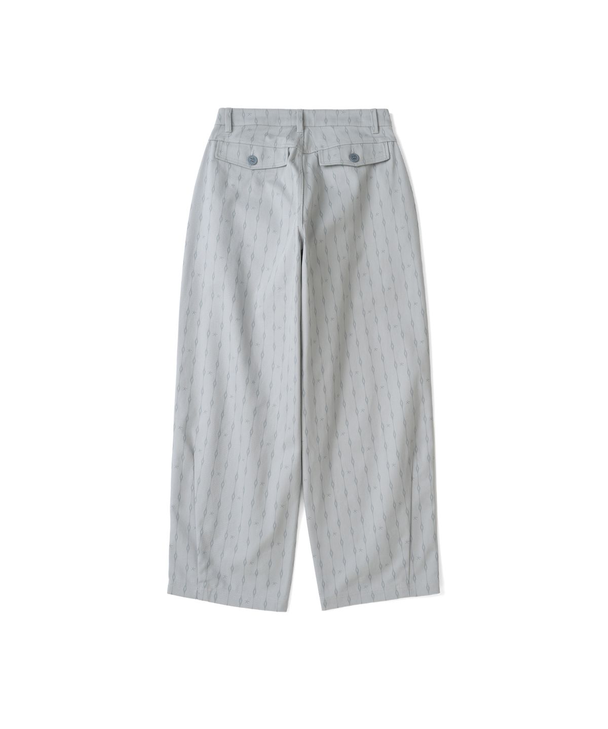 더콜디스트모먼트(THECOLDESTMOMENT) TCM cotton pattern pants (light grey)