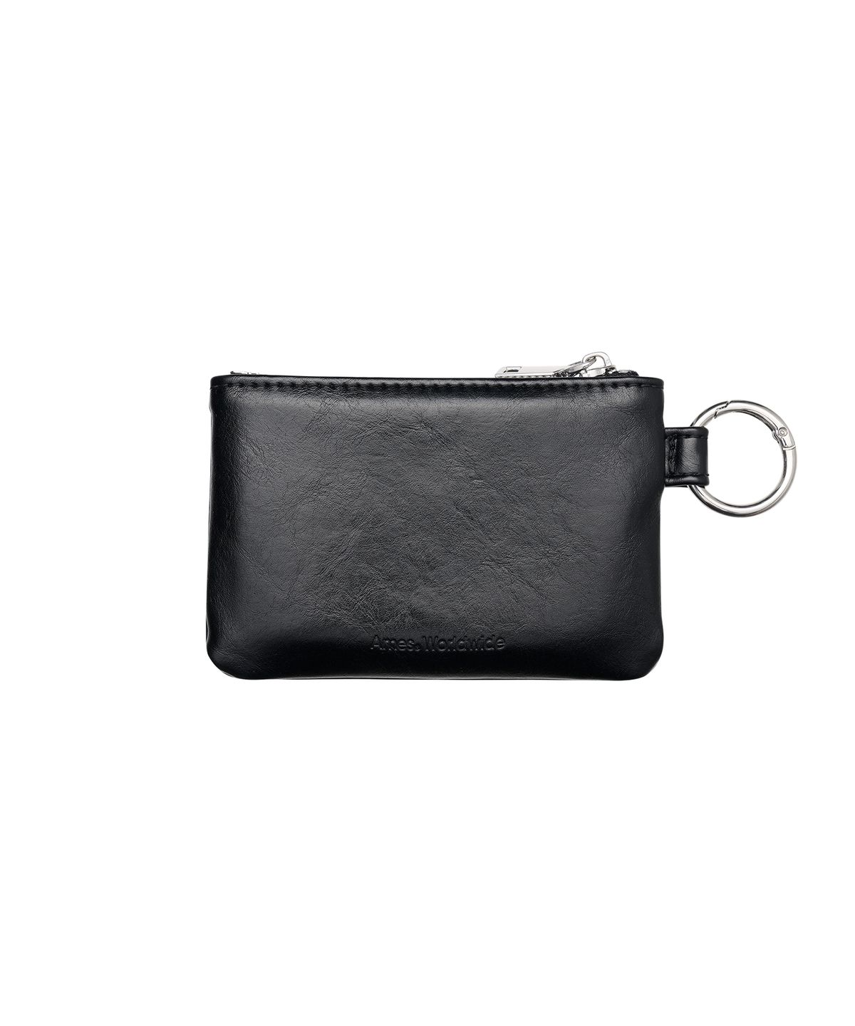 아메스 월드와이드(AMES-WORLDWIDE) NEW RIBBON WALLET POUCH BLACK