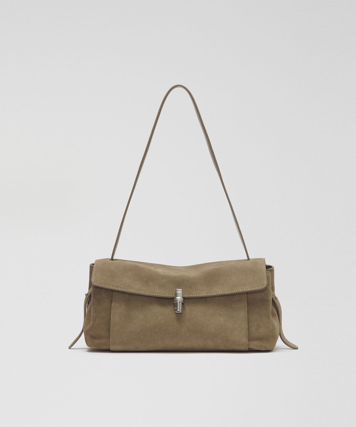 르메메(LEMEME) Sac Amelie Suede_Beige