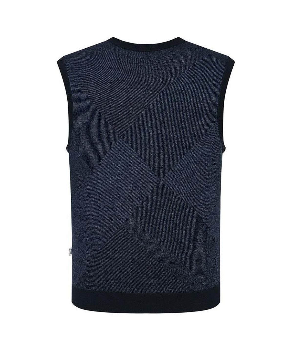 닥스셔츠(DAKS SHIRTS) 울100 베스트 레귤러핏 네이비_DLW3SWVE402N1