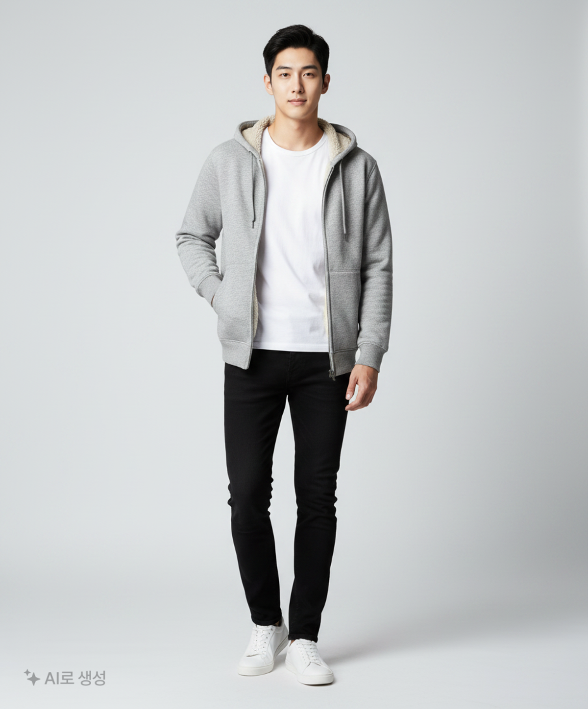 유니클로(UNIQLO) 후드 집업 L