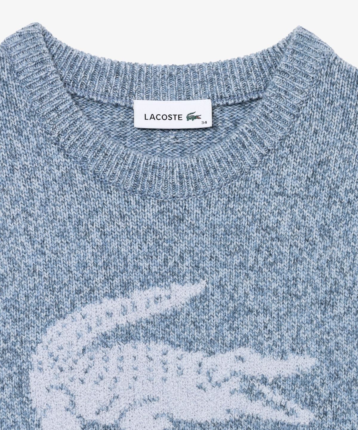 라코스테(LACOSTE) 여성 부클 빅크록 스웨터 AF905E-56N 57I