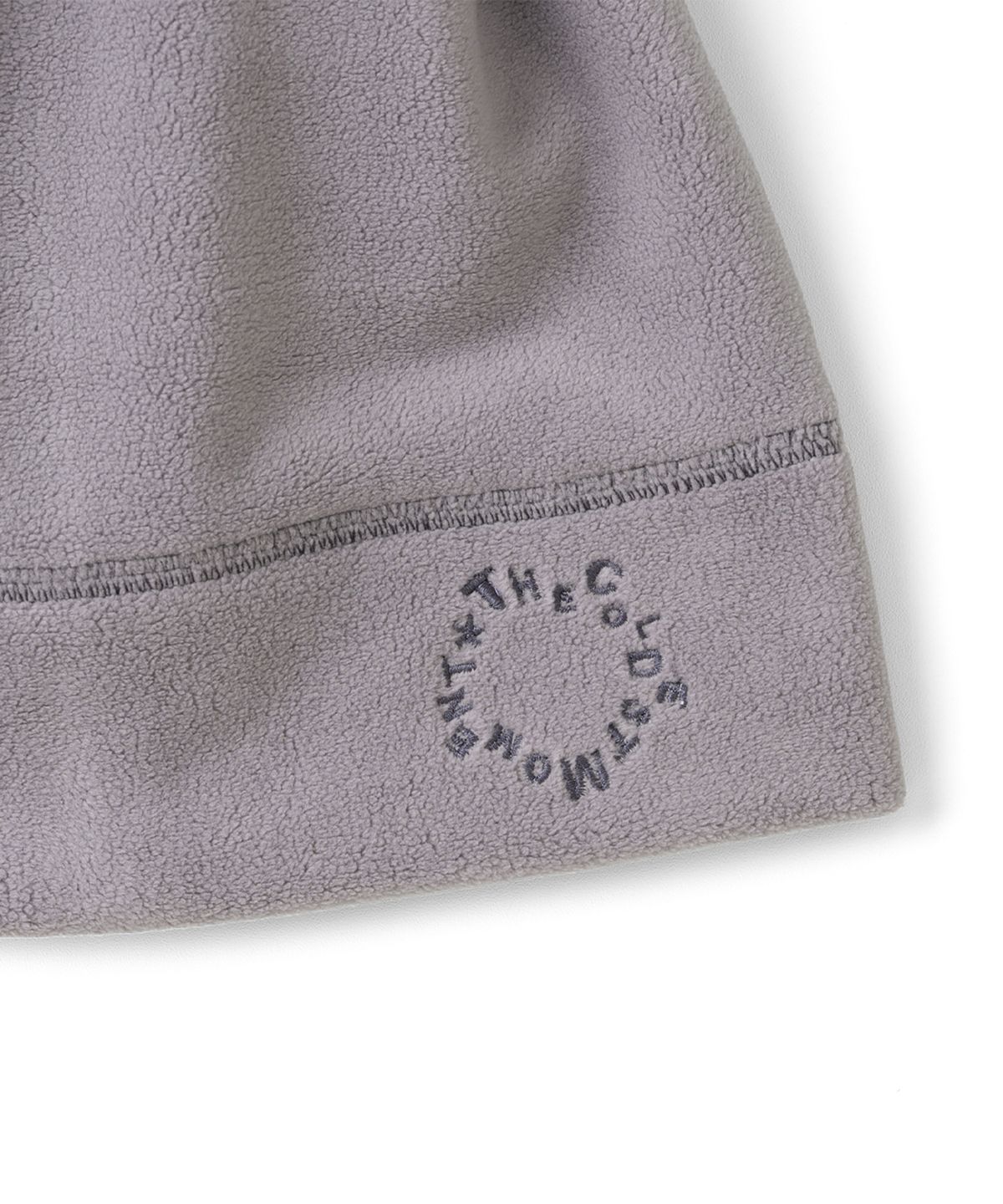 더콜디스트모먼트(THECOLDESTMOMENT) TCM 2way fleece beanie (grey)