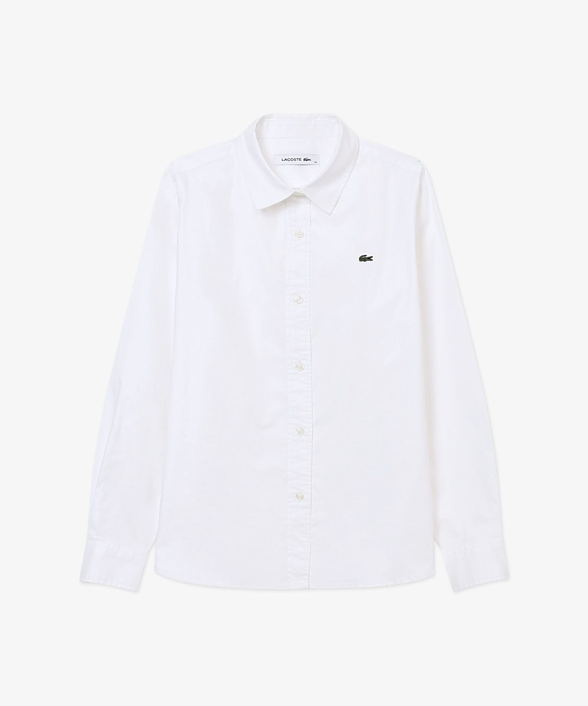 라코스테(LACOSTE) 여성 옥스포드 솔리드 셔츠 CF008E-56N 70V