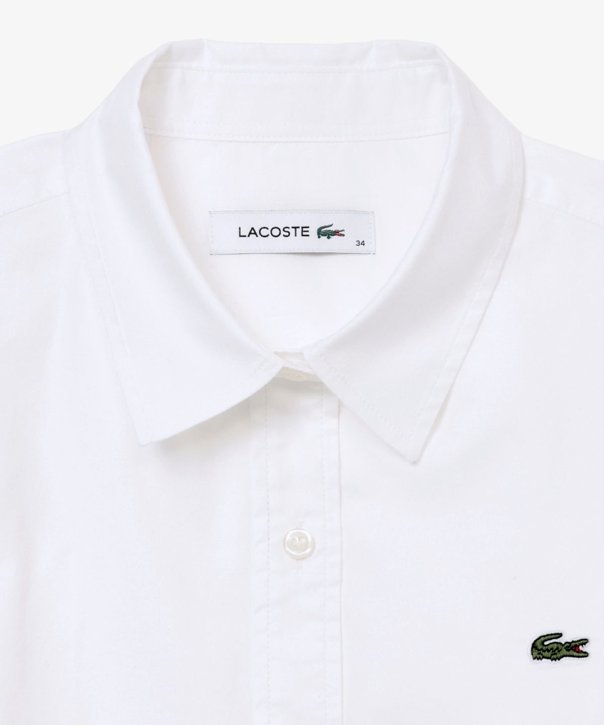 라코스테(LACOSTE) 여성 옥스포드 솔리드 셔츠 CF008E-56N 70V