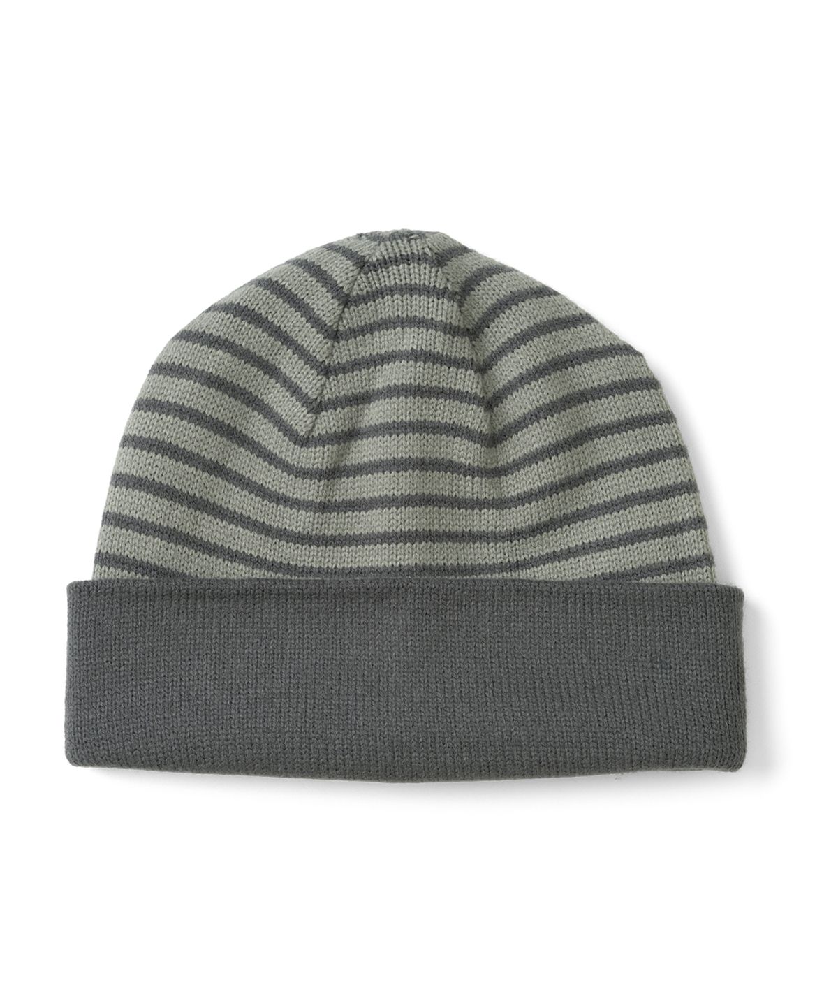 더콜디스트모먼트(THECOLDESTMOMENT) TCM reversible stripe beanie (khaki)