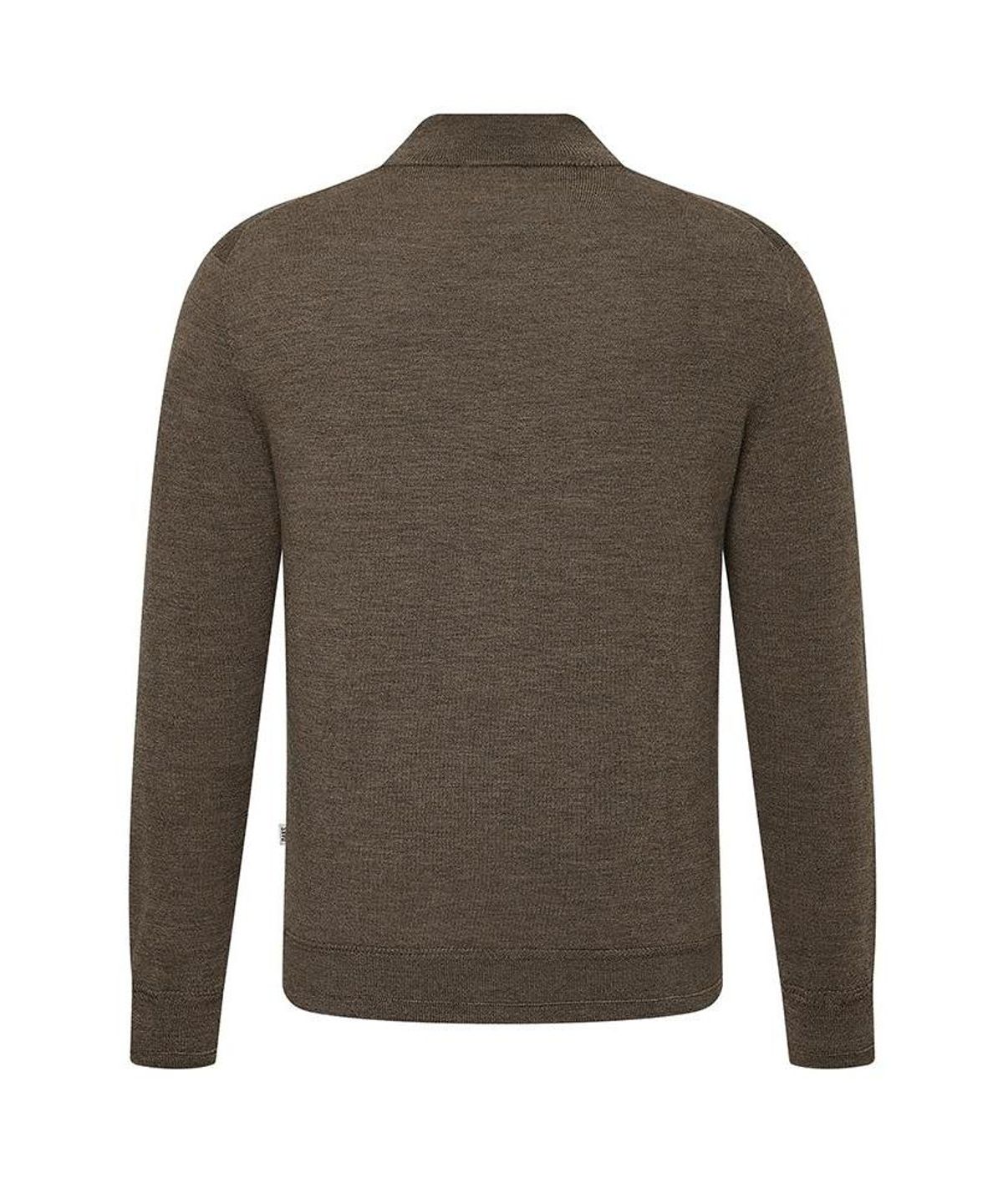 닥스셔츠(DAKS SHIRTS) 울100 워셔블 하프 터틀넥니트 레귤러핏 브라운_DMW1SWTN150W1