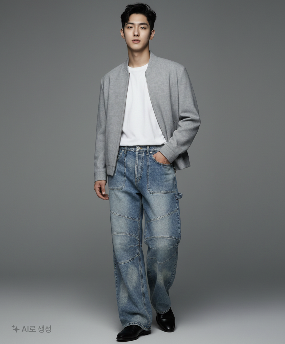 웨스켄(WESKEN) 청/데님 팬츠 2