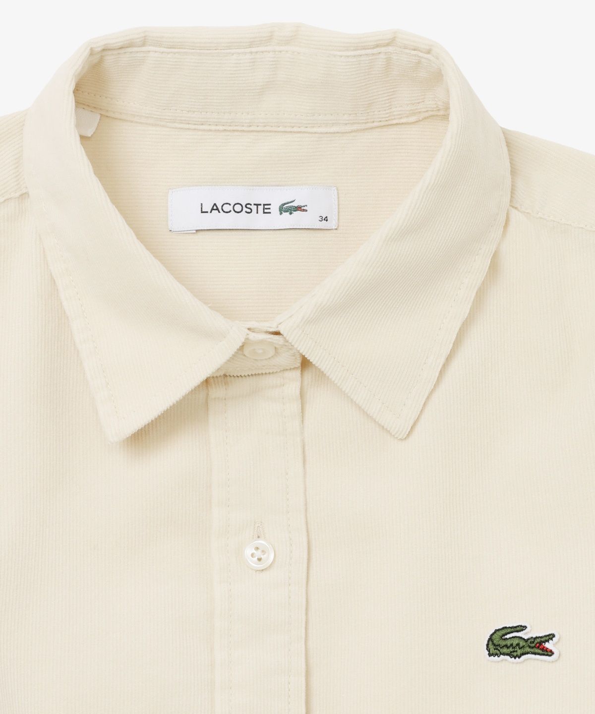 라코스테(LACOSTE) 여성 코듀로이 셔츠 CF437E-56N 70V