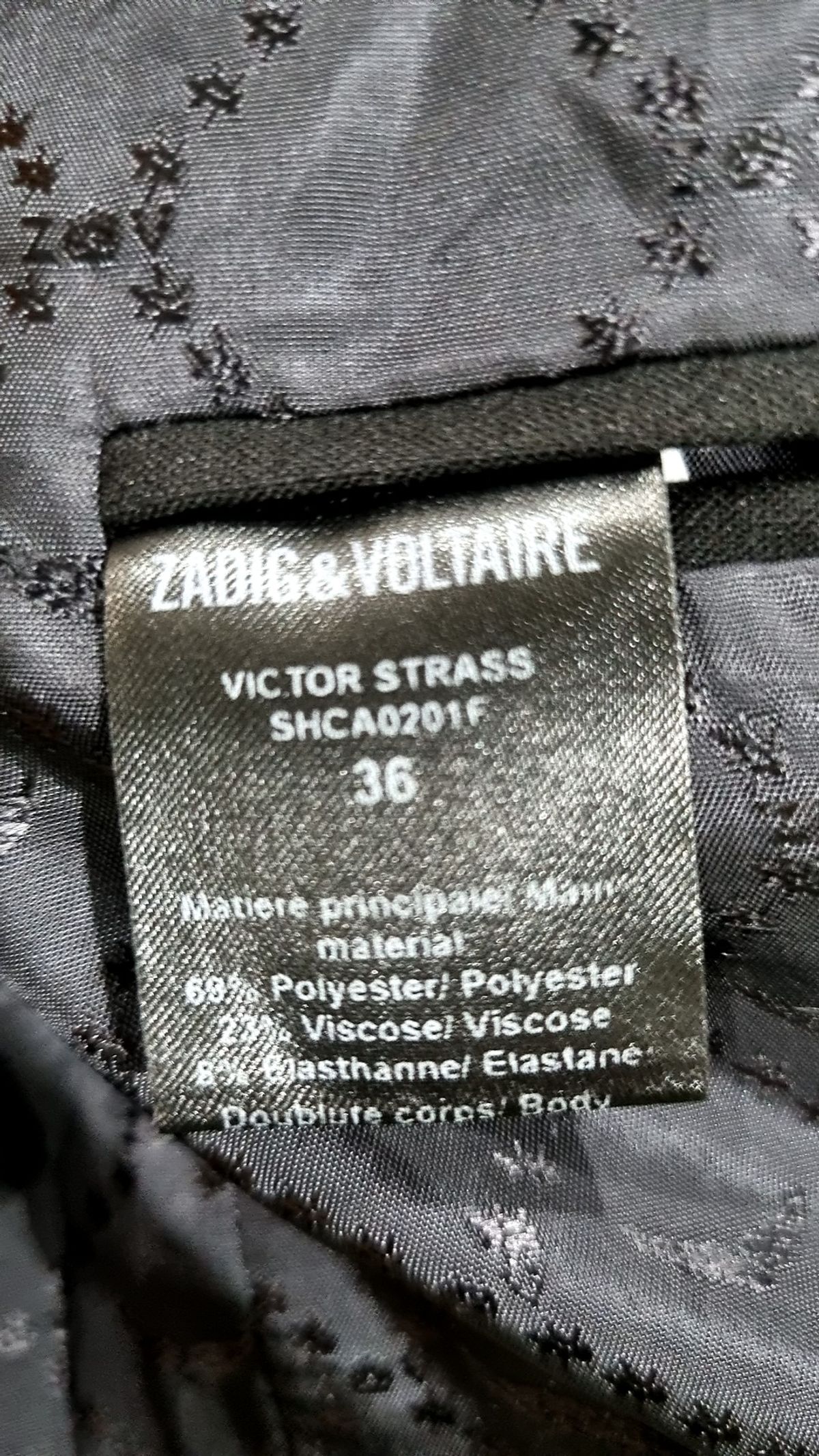 쟈딕 앤 볼테르(ZADIG & VOLTAIRE) 슈트/블레이저 재킷 36