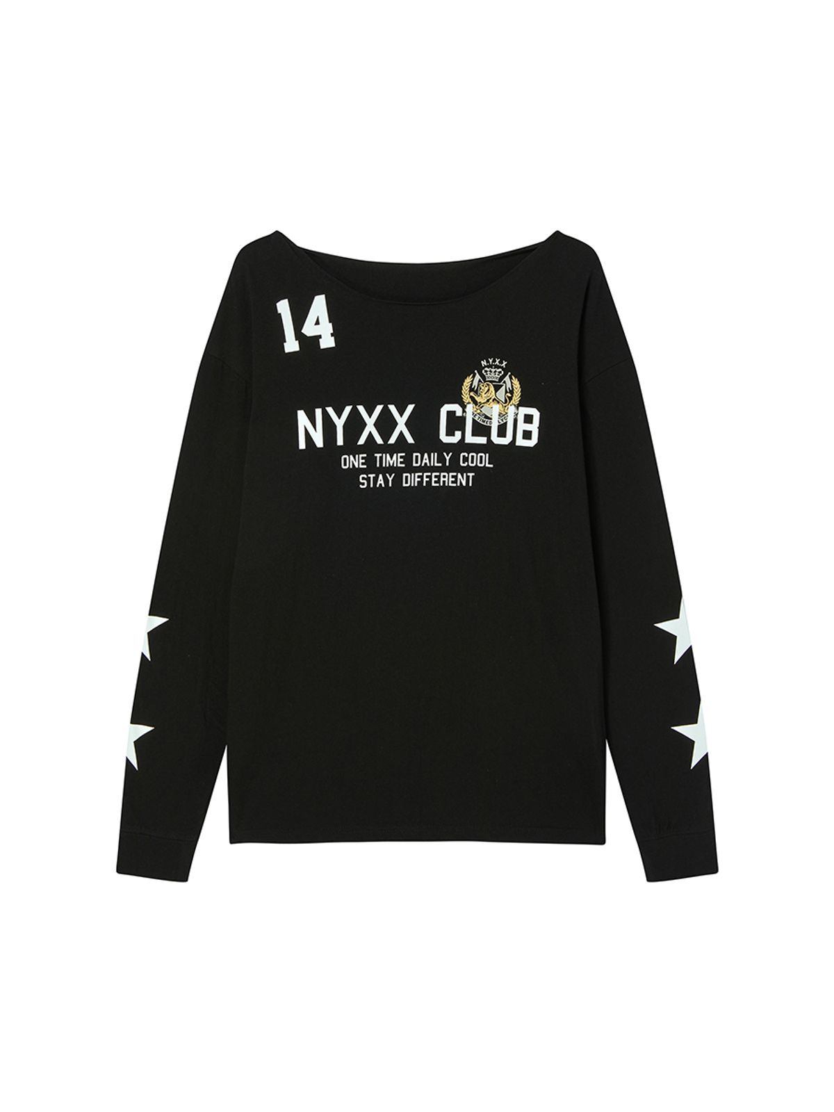 엔와이엑스엑스(NYXX) NYXX CLUB L/S BLACK
