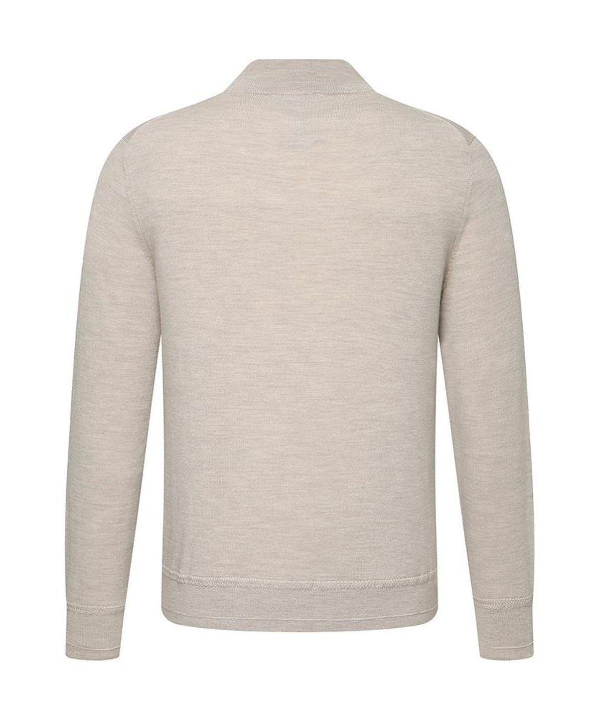 닥스셔츠(DAKS SHIRTS) 울100 워셔블 하프 터틀넥니트 레귤러핏 베이지_DMW1SWTN150I1