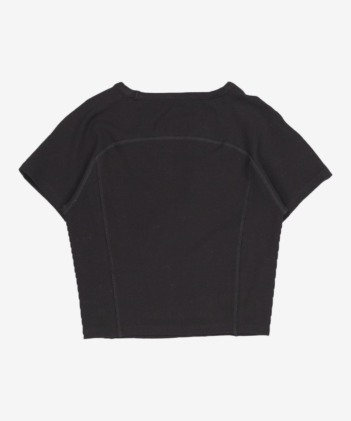 게스(GUESS) 2color 절개디테일 골지 반팔티 YP2K2436 XS