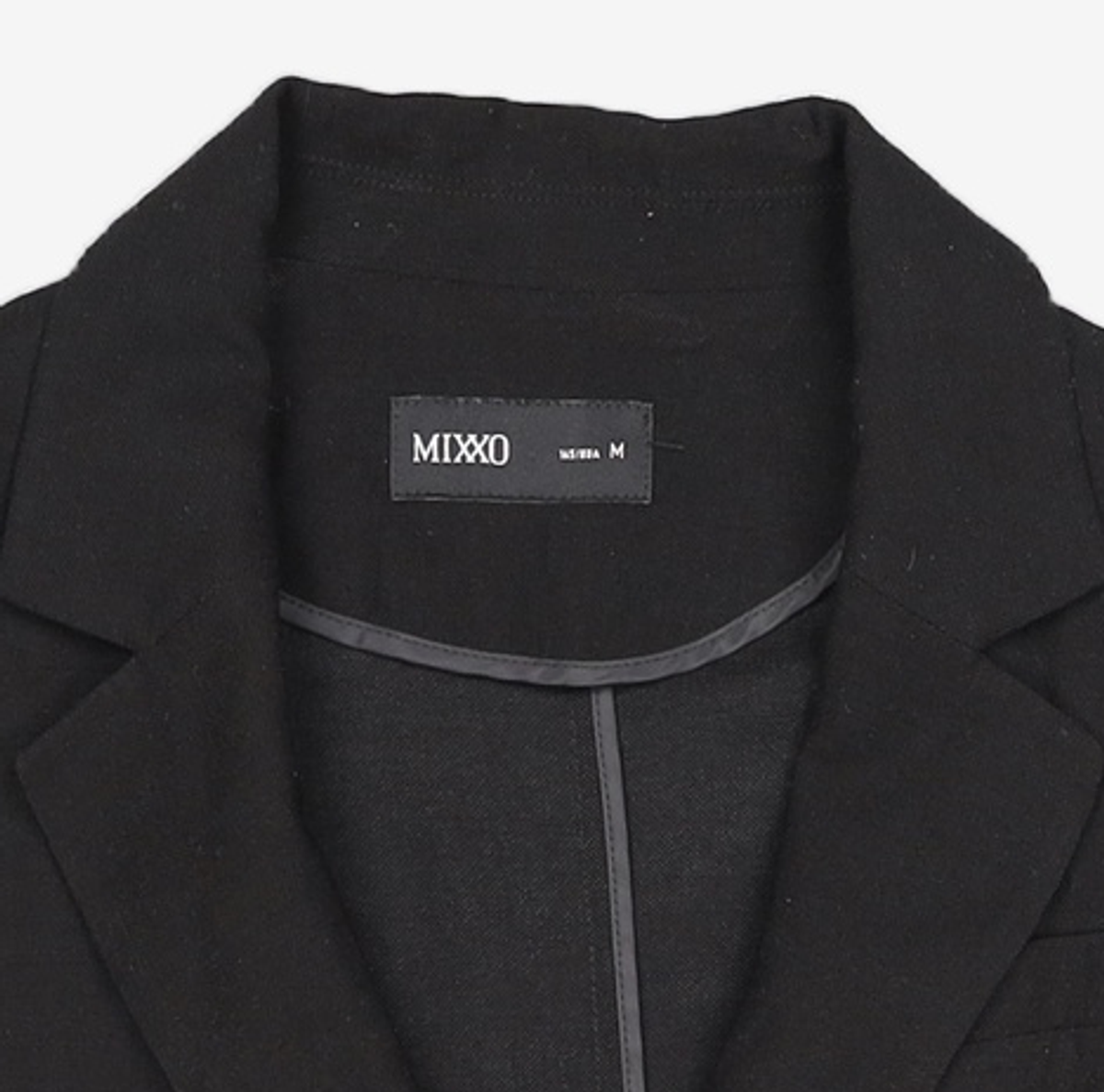 미쏘(MIXXO) 힙기장 싱글 테일러드 자켓 MIWJKC51PG M