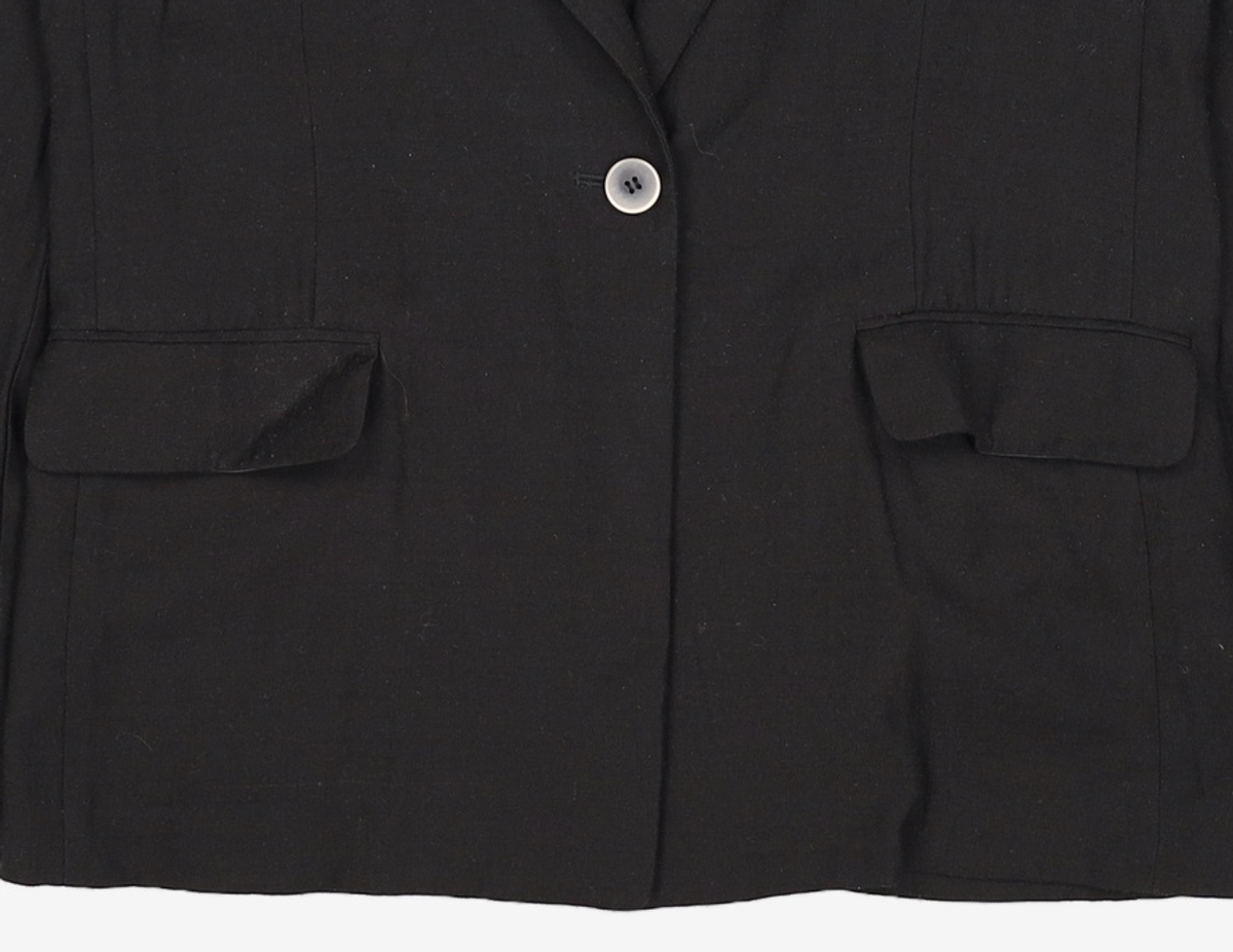 미쏘(MIXXO) 힙기장 싱글 테일러드 자켓 MIWJKC51PG M