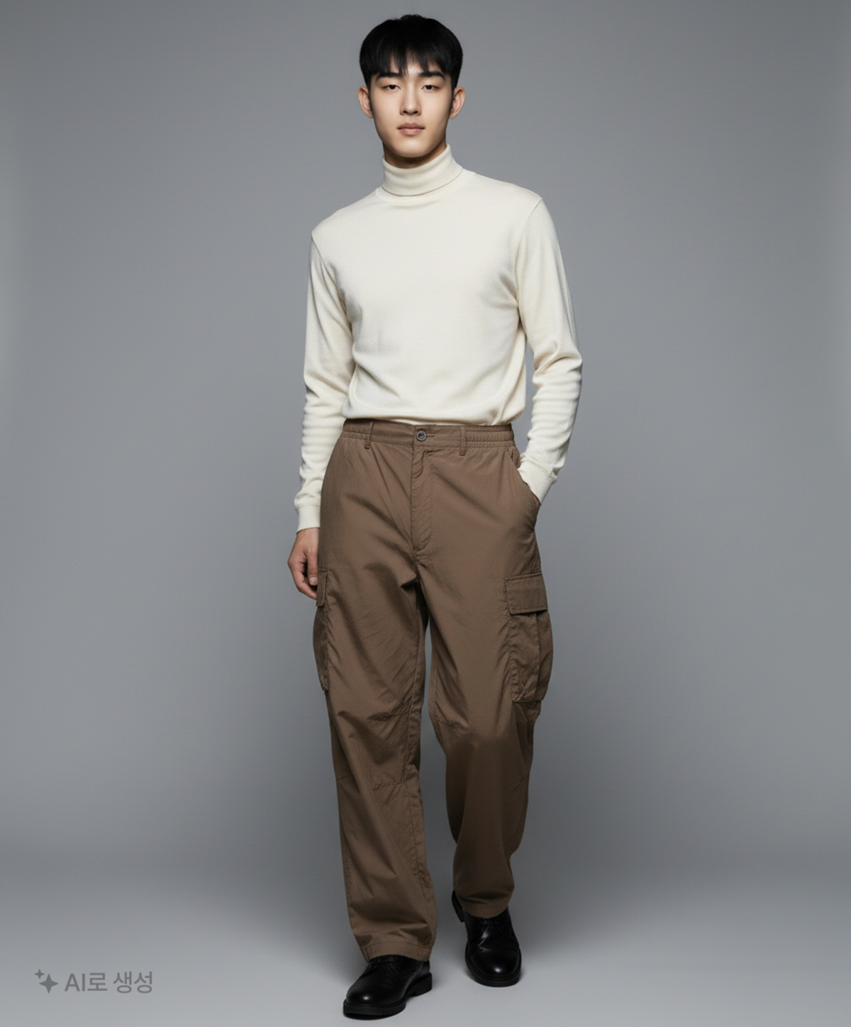 유니클로(UNIQLO) 코튼 팬츠 L