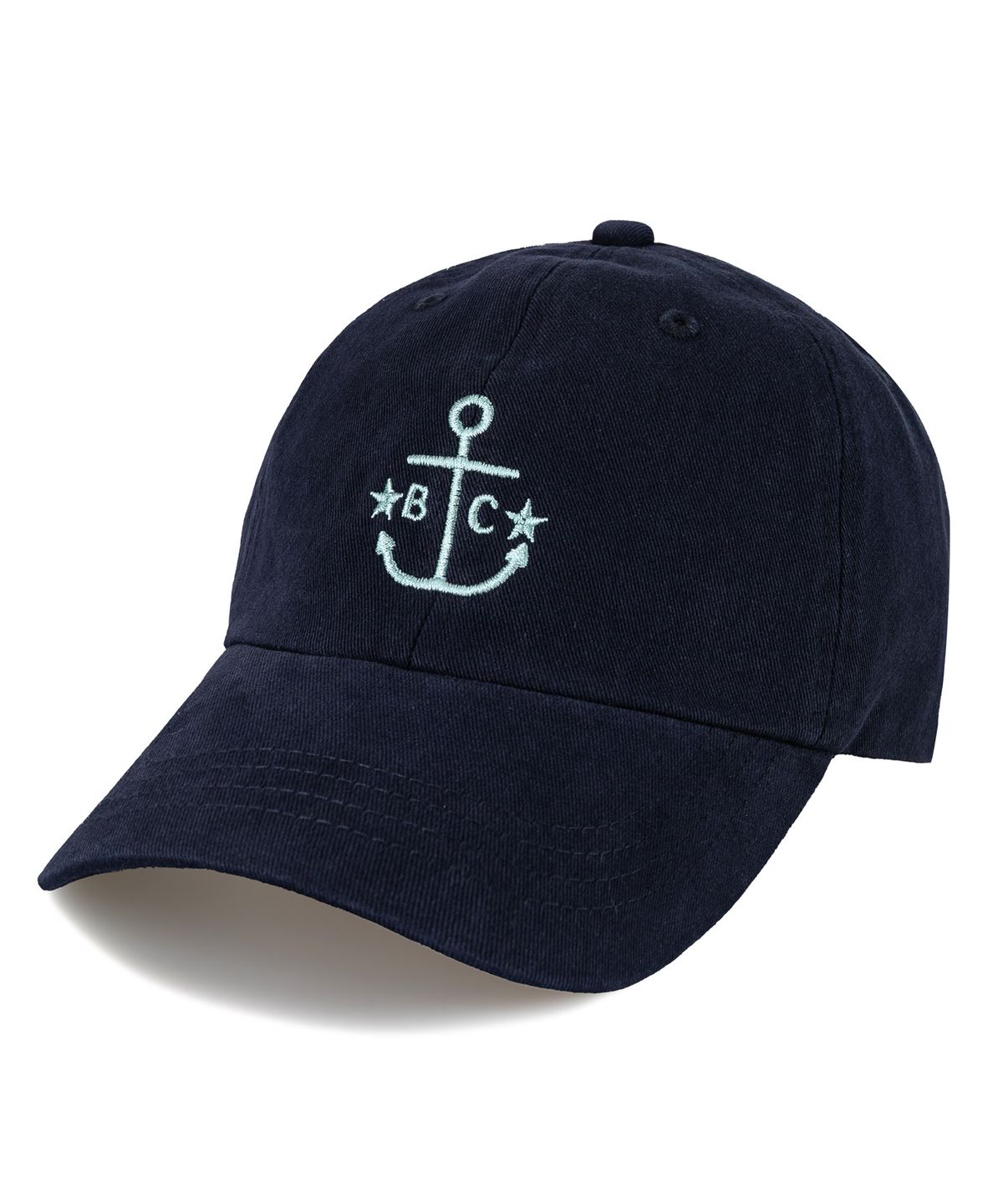 비치스앤 크림 키즈(BEACHESAND CREAM KIDS) 비씨 앵커 워싱 볼캡-네이비(Anchor Washing Ball cap)