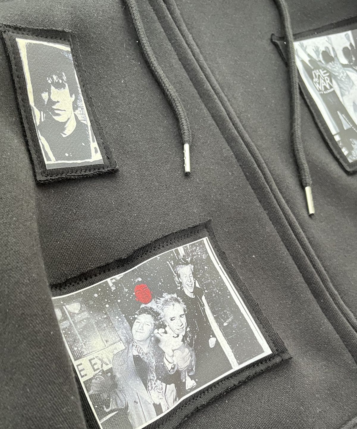 스케이터락(SK8ER ROCK) Riot Archive Sweat Hood Zip-Up (Black)